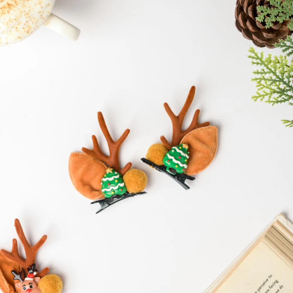 Christmas Tree Hairclip Set Of 2 - Image 6