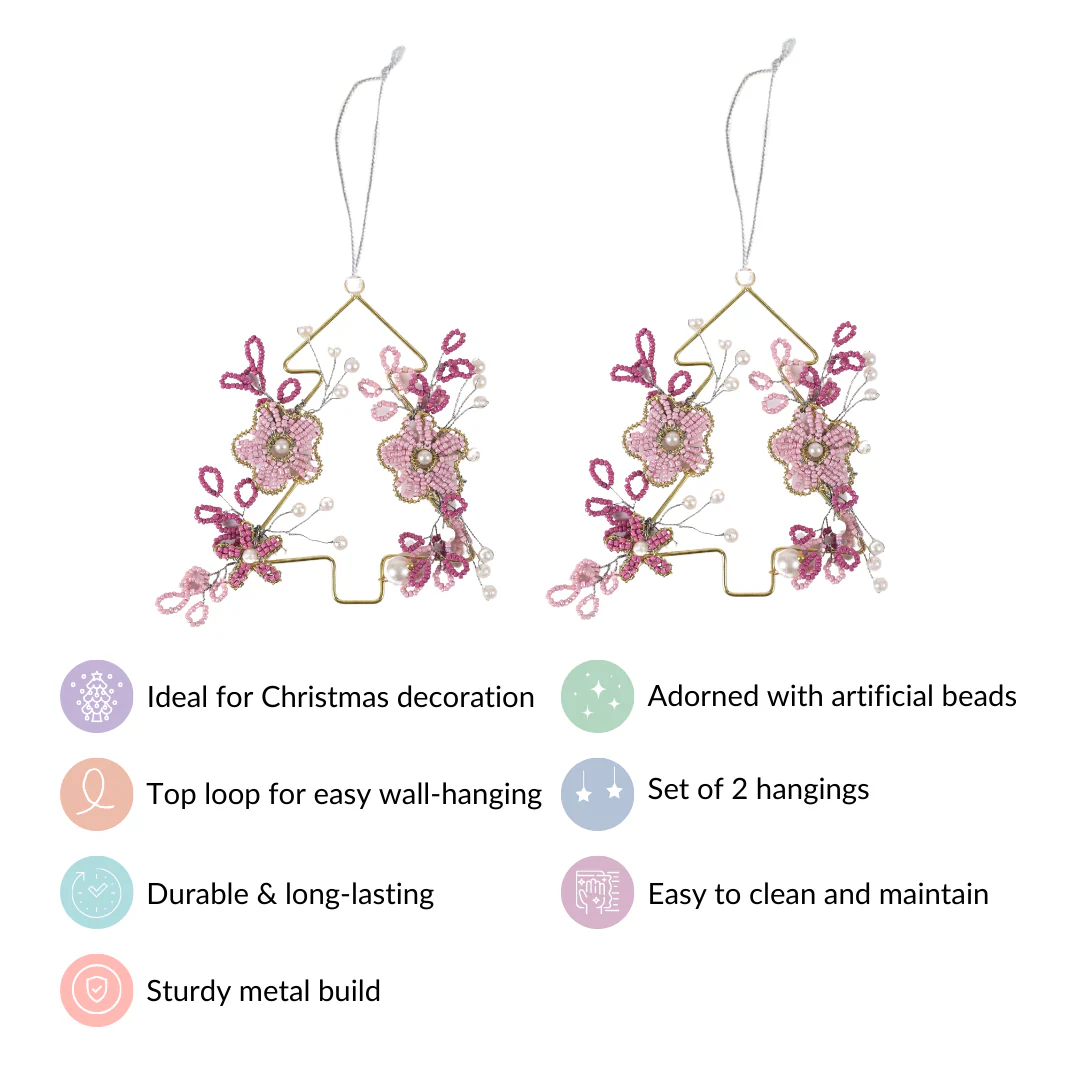 Christmas Tree Ornament Set of 2 - Image 5