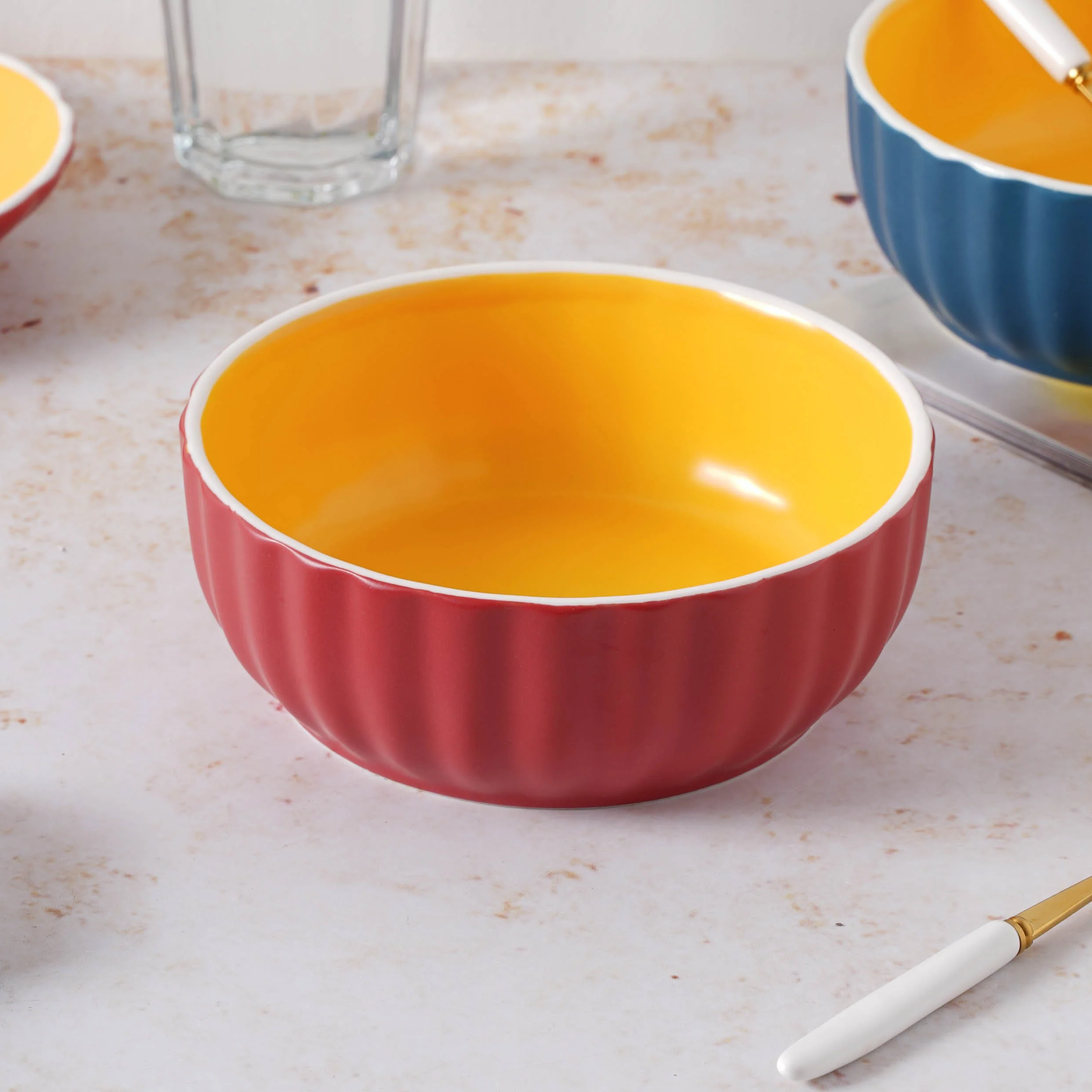 Chrome Salad Bowl 550 ml - Image 12