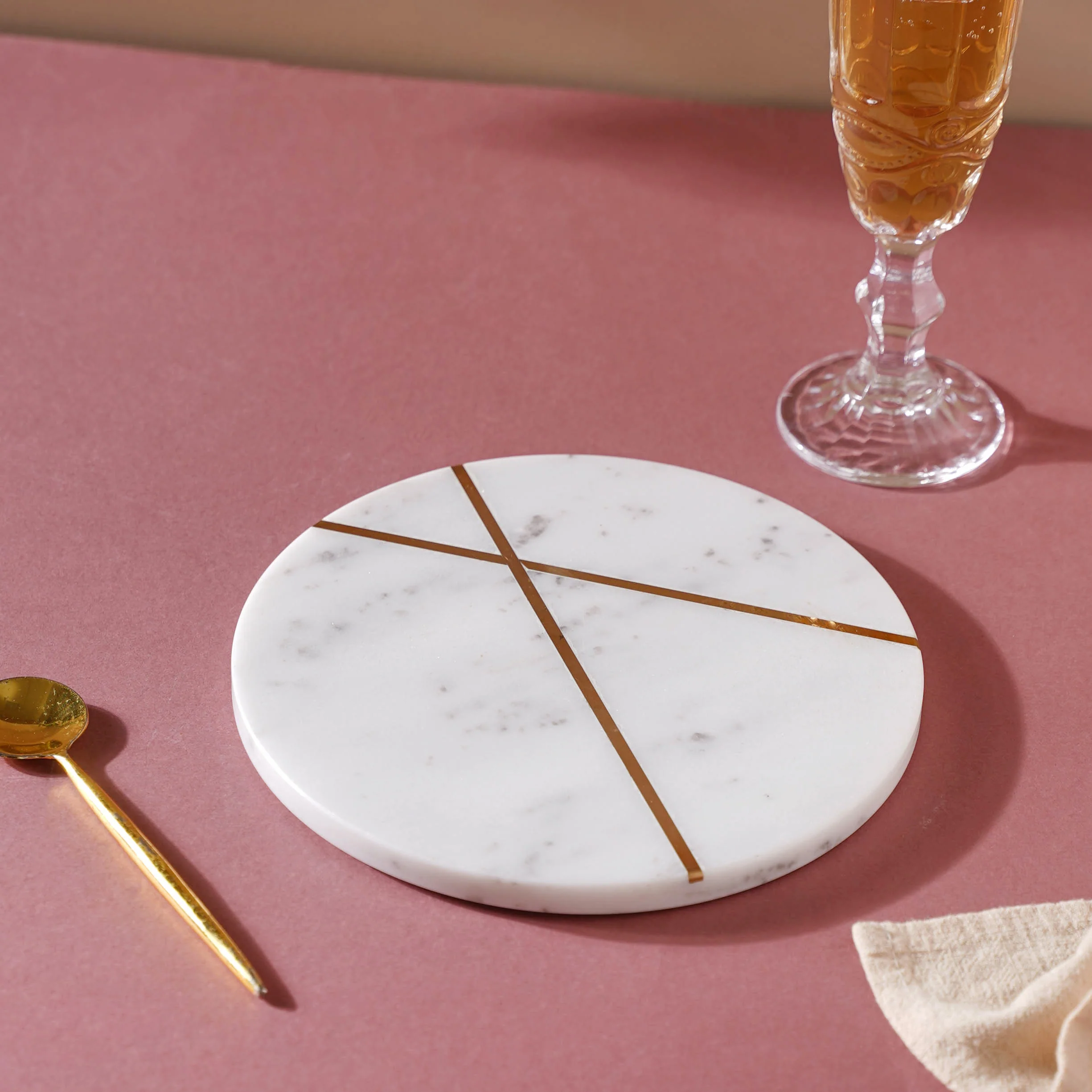 Circular Marble Tray - Image 5