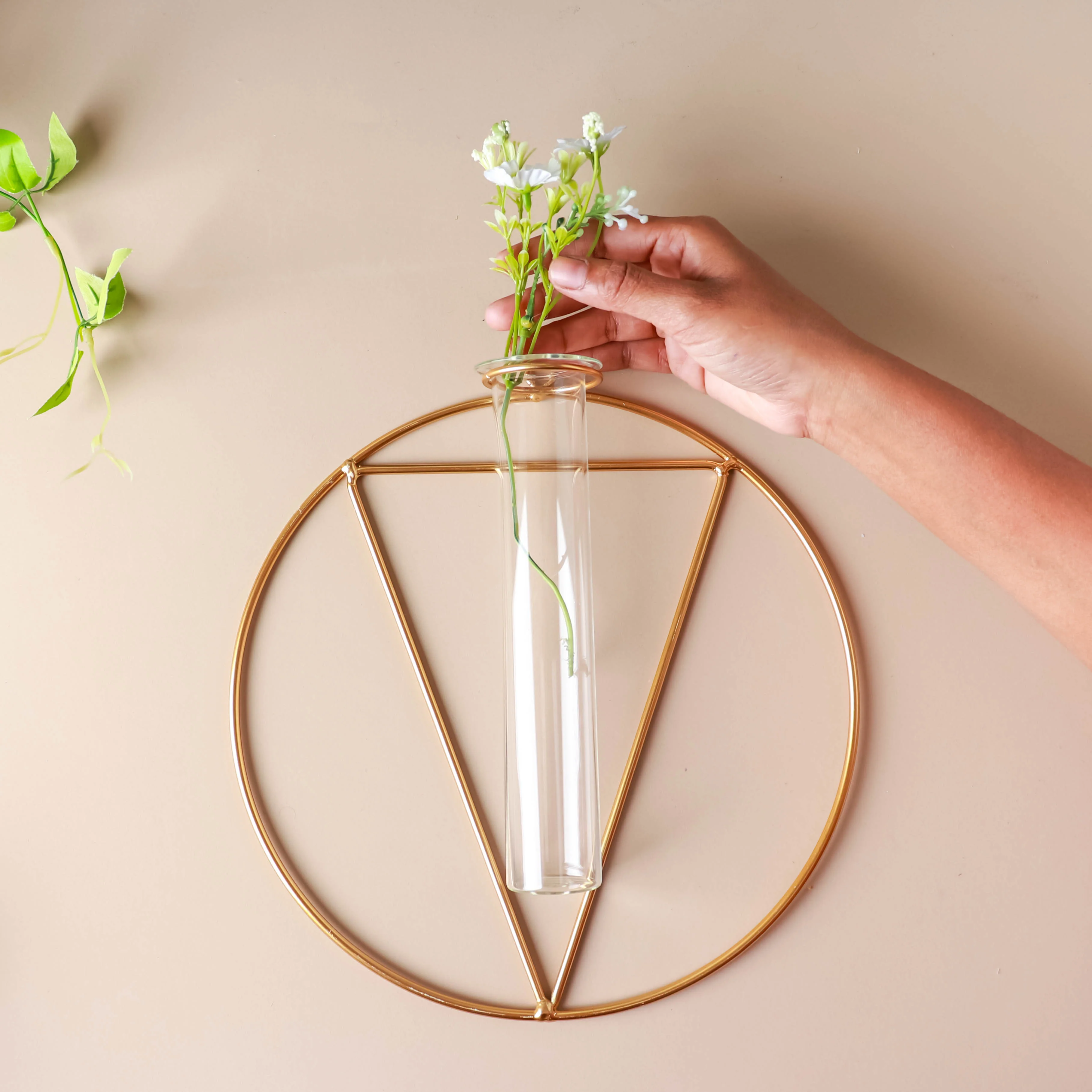 Circular Wall Tube Vase - Image 2