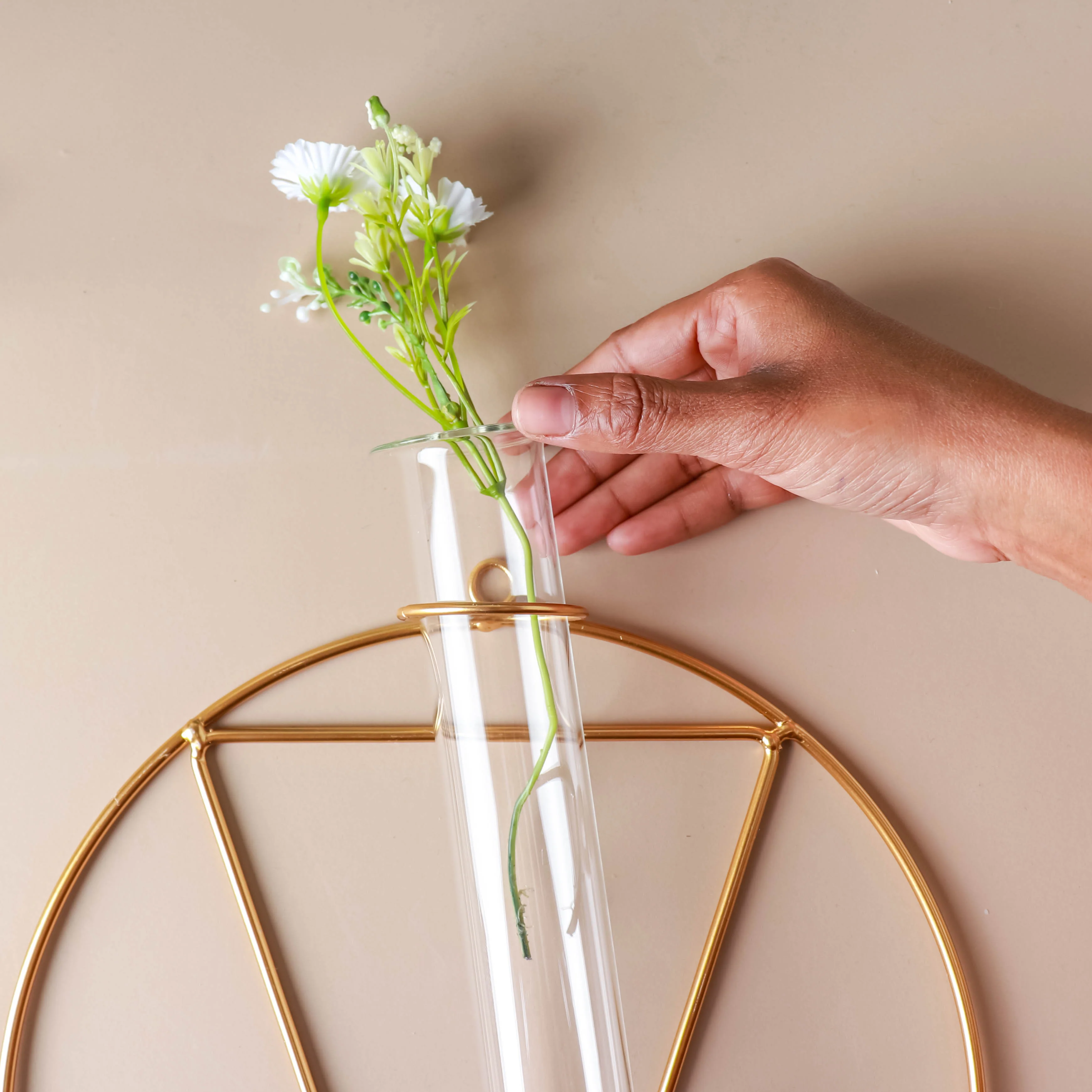Circular Wall Tube Vase - Image 5
