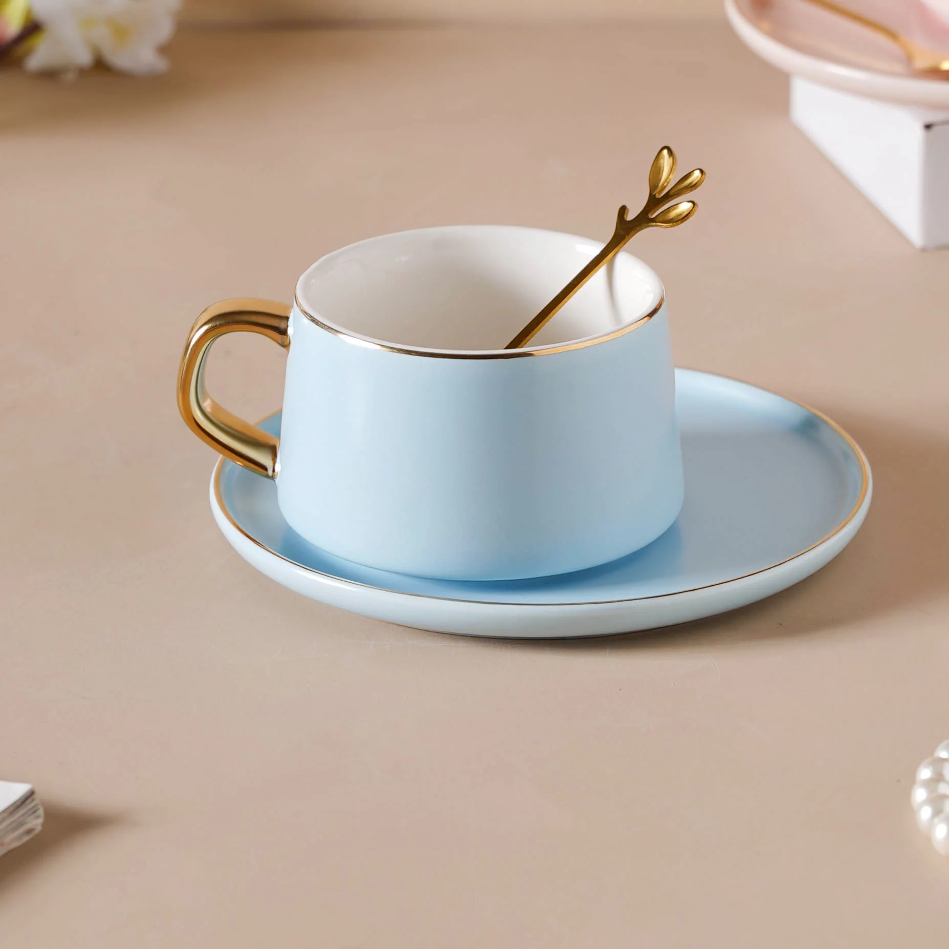 Classic Cup And Saucer Set - Image 10