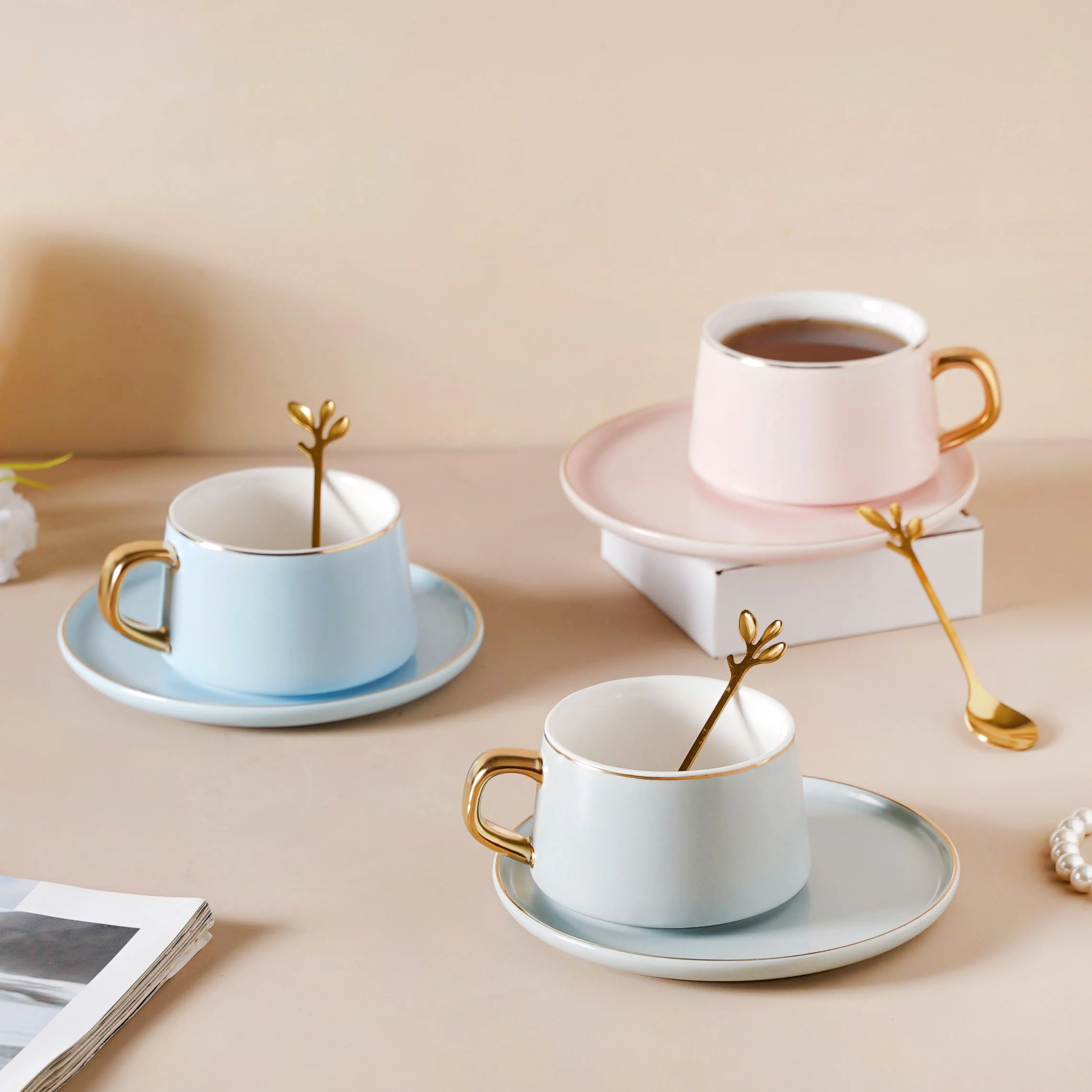 Classic Cup And Saucer Set - Image 3