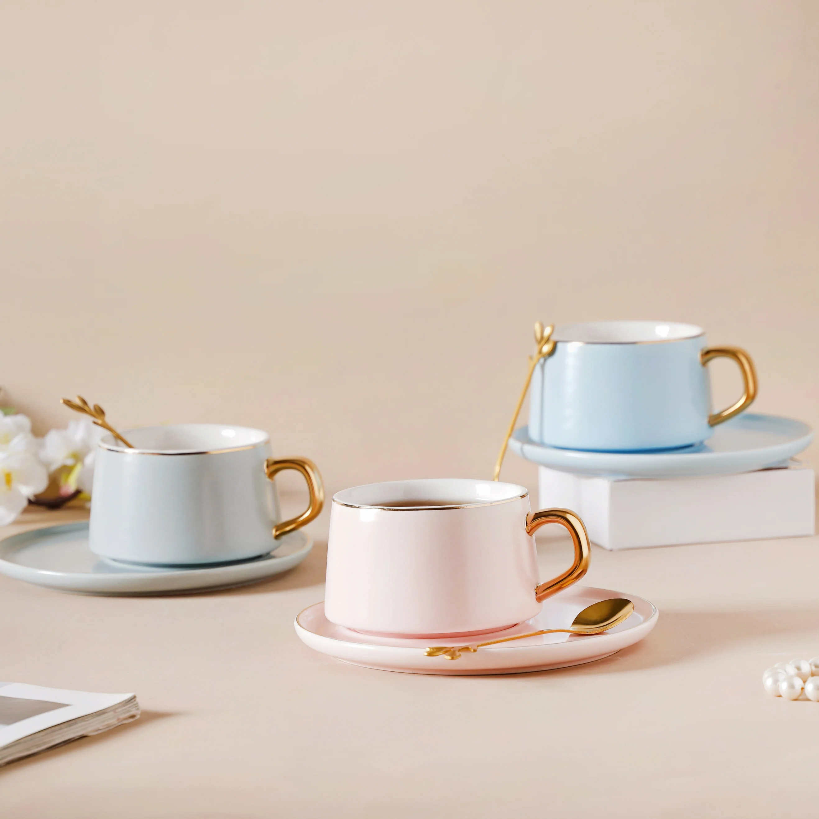 Classic Cup And Saucer Set - Image 4