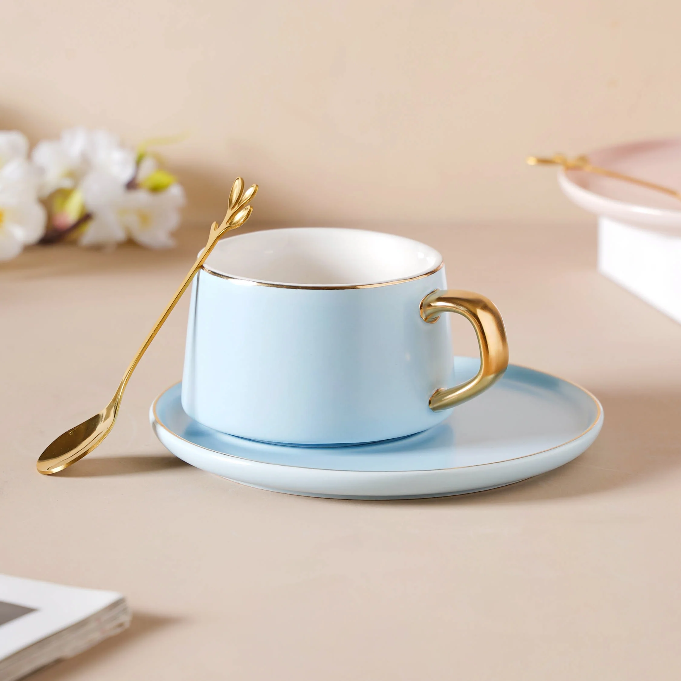 Classic Cup And Saucer Set - Image 8