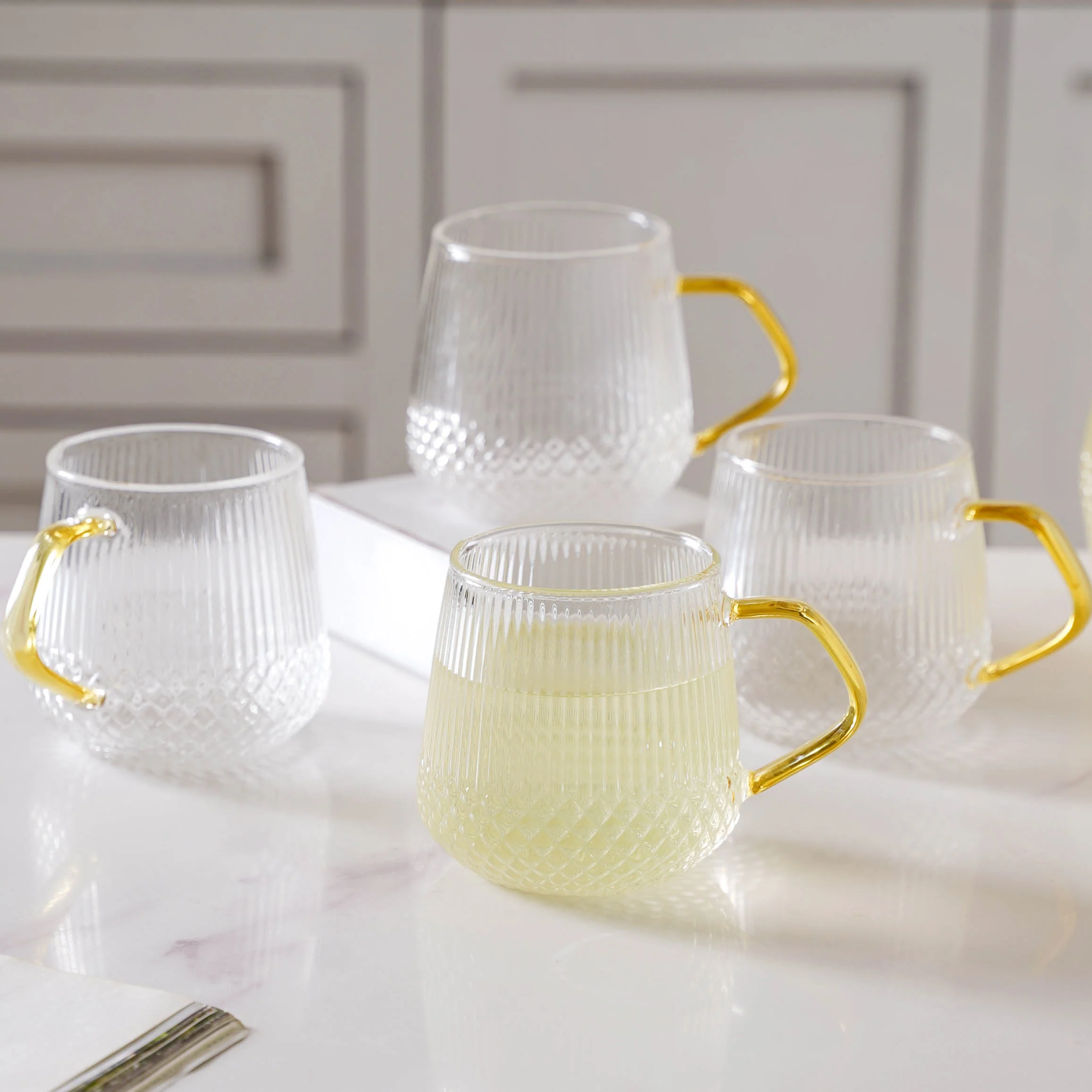 Classic Glass Tea Set of 5 - Image 5