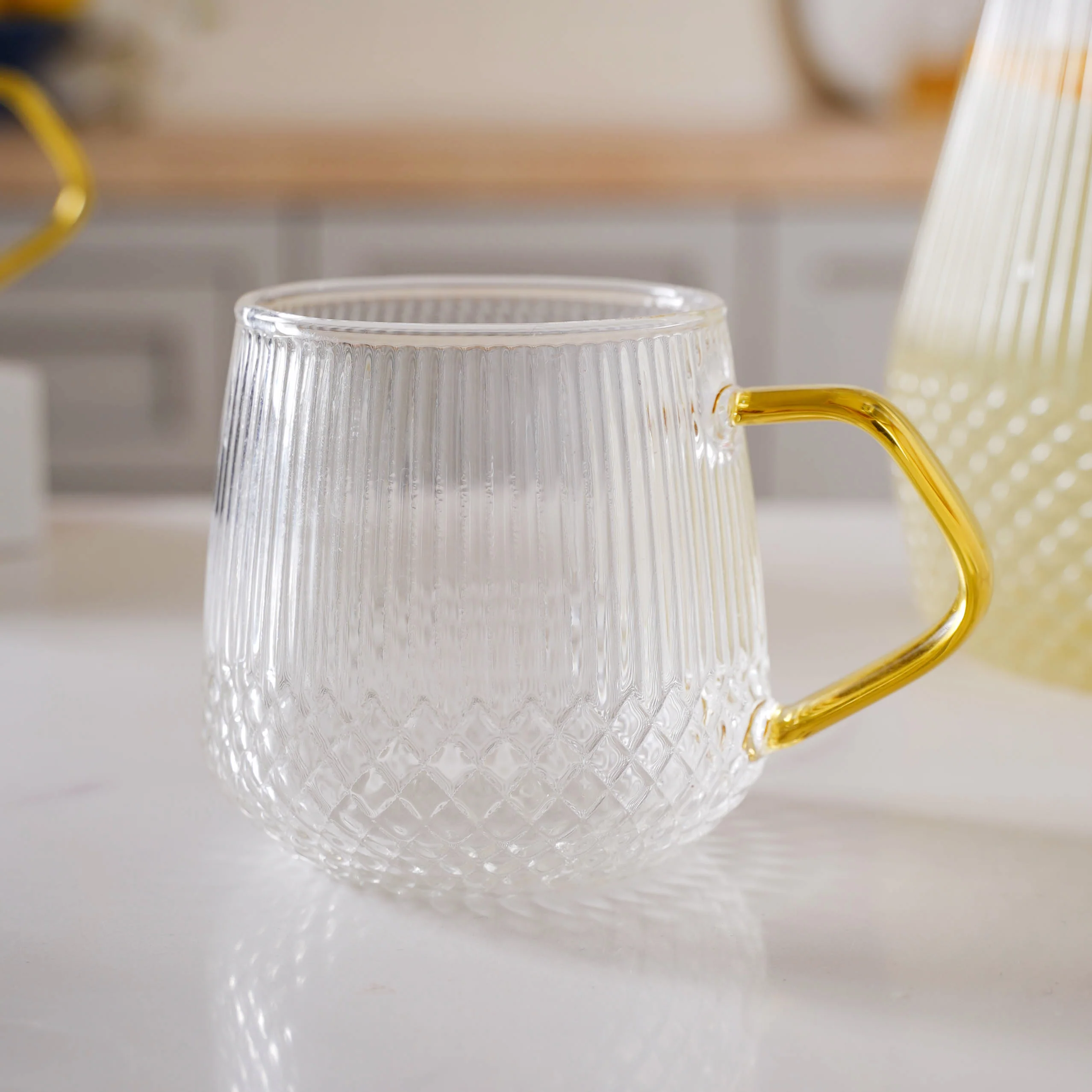 Classic Glass Tea Set of 5 - Image 8