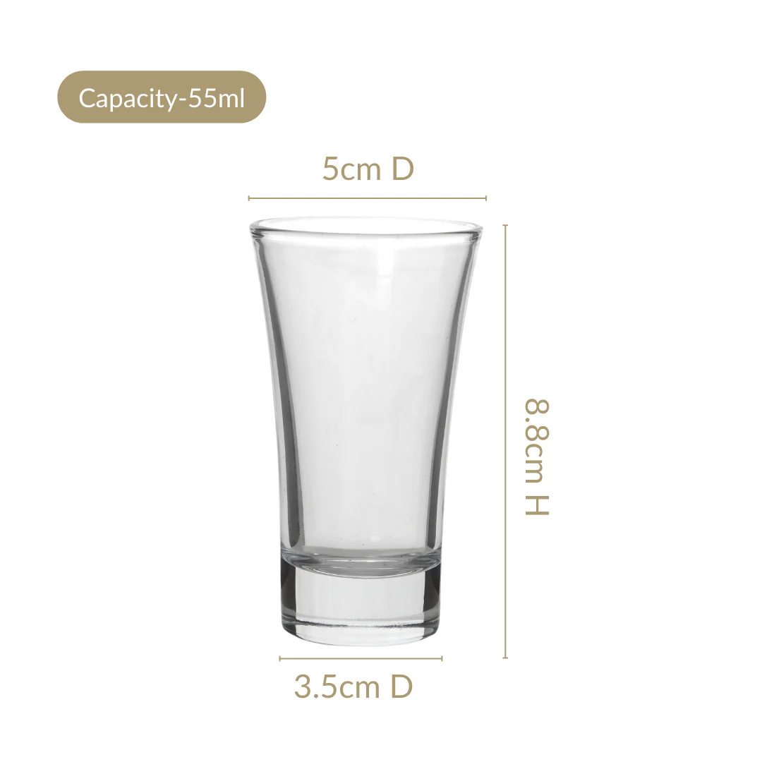 Classic Shot Glasses Set Of 9 55ml - Image 4