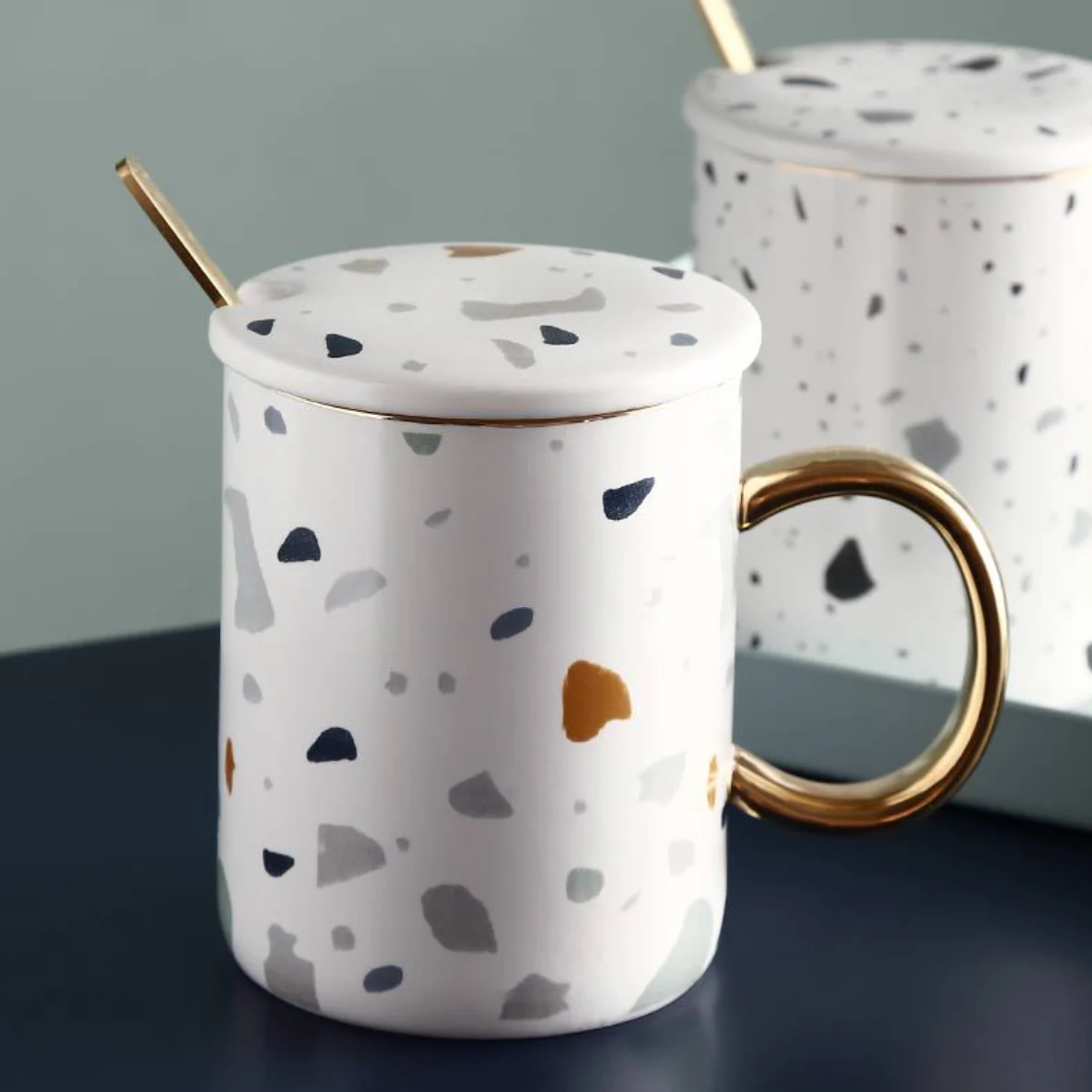 Coffee Mug with Lid - Image 7