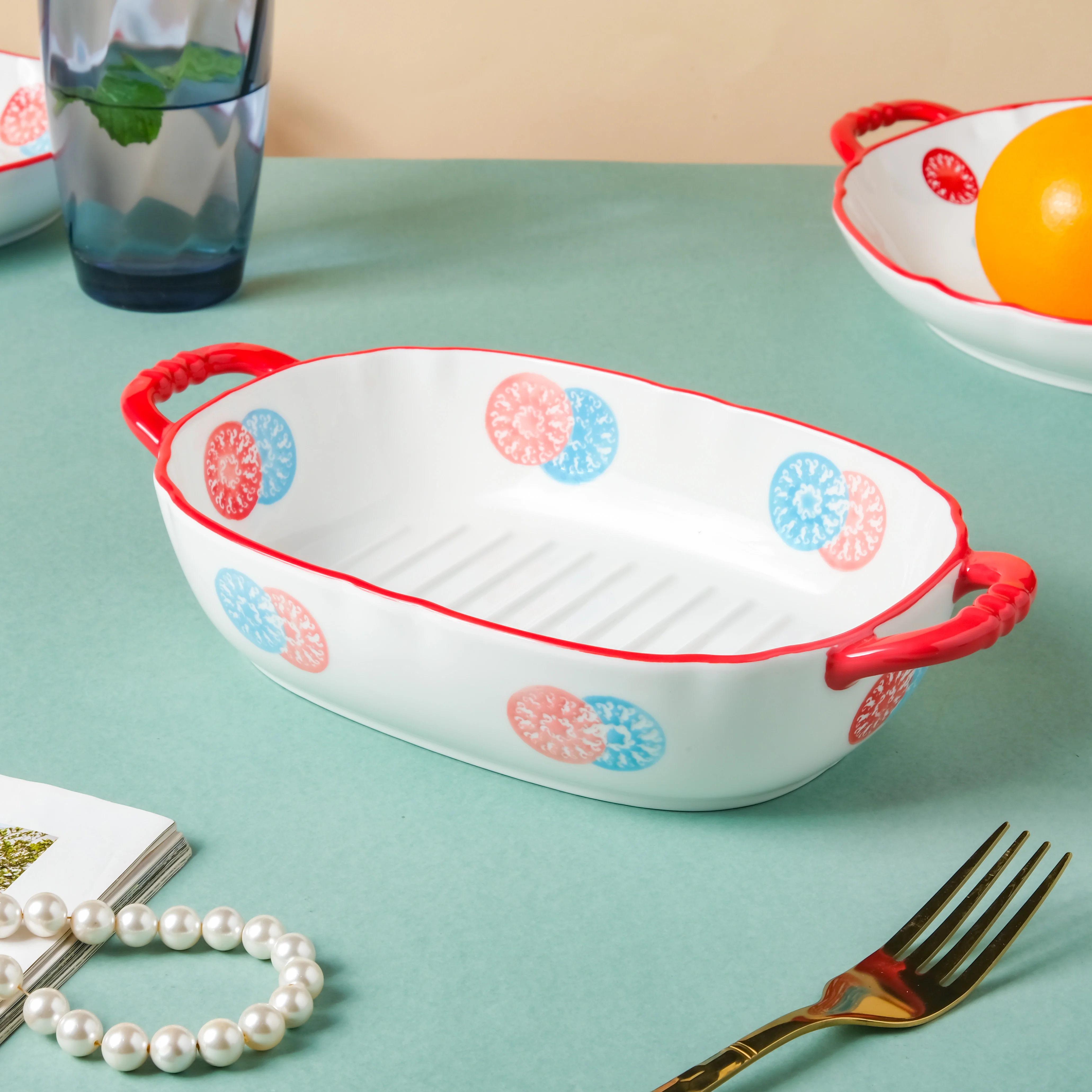 Colorful Bbq Grill Plate - Image 6