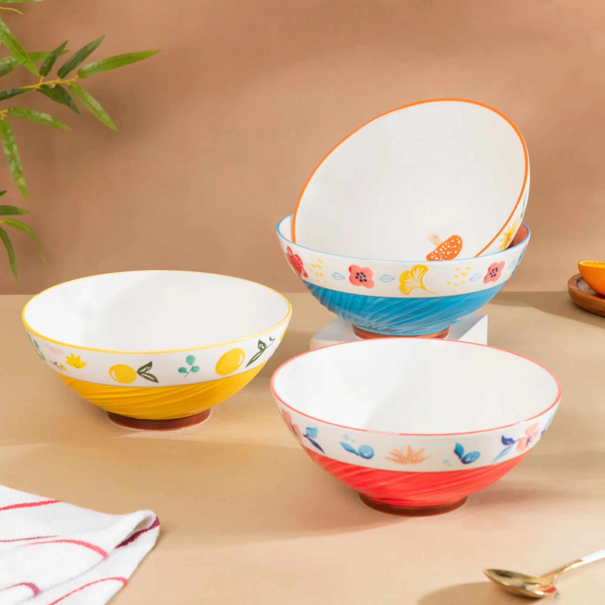 Colorful Serving Bowl - Large - Image 2
