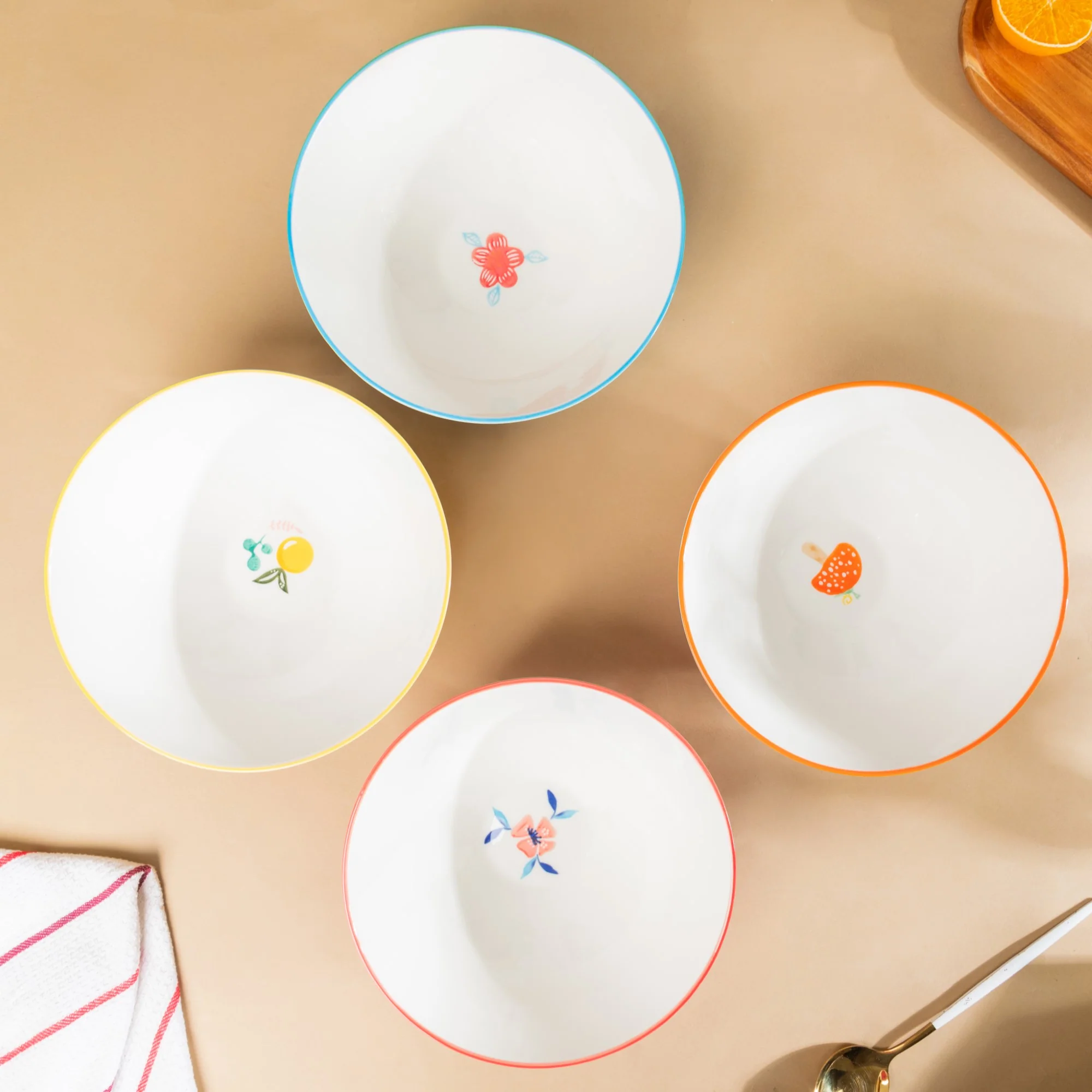 Colorful Serving Bowl - Large - Image 4