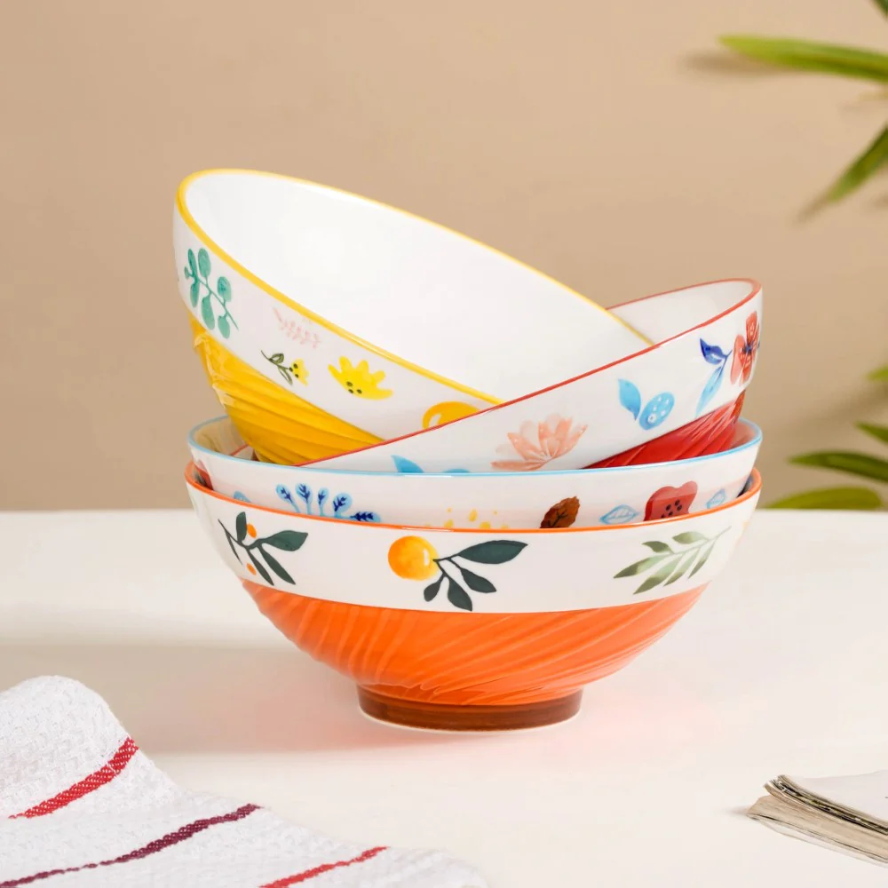 Small Colorful Serving Bowl 700 ml - Image 2