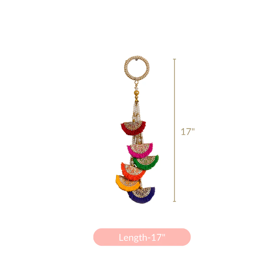 Colourful Door Hanging Decoration Set Of 2 - Image 8