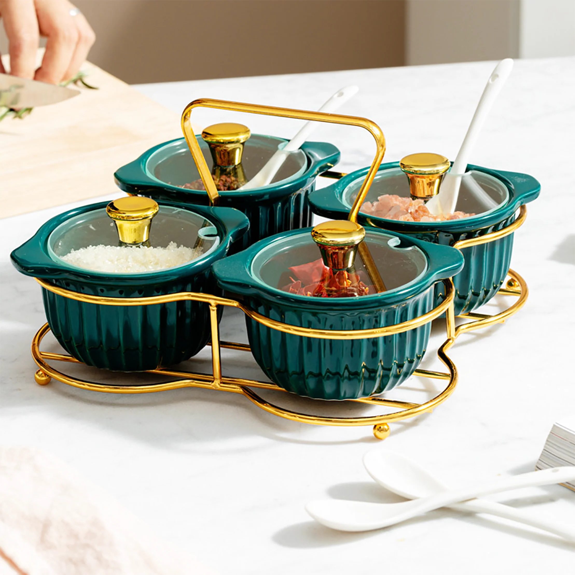 Condiment Jar Set of 4 - Image 2