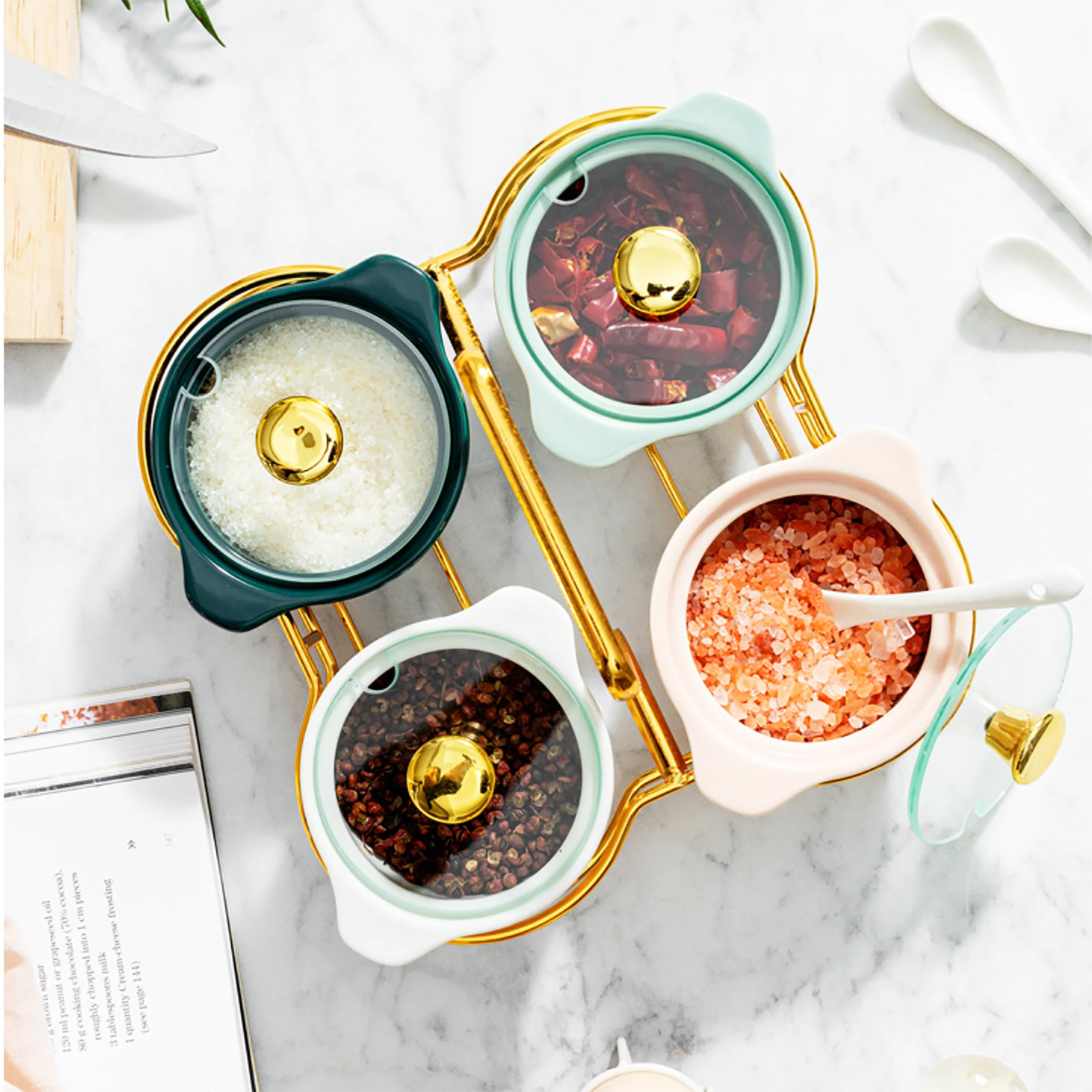 Condiment Jar Set of 4 - Image 4