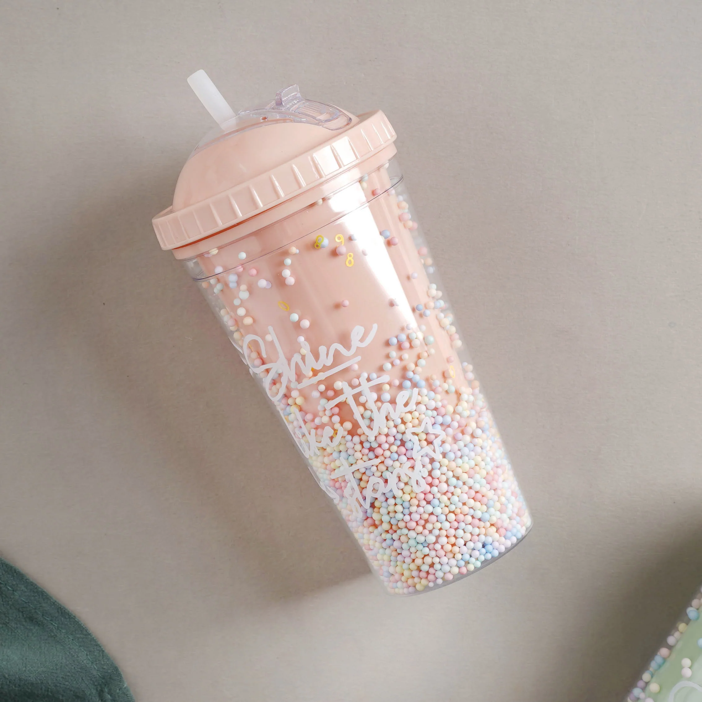 Confetti Cup and Straw - Image 36