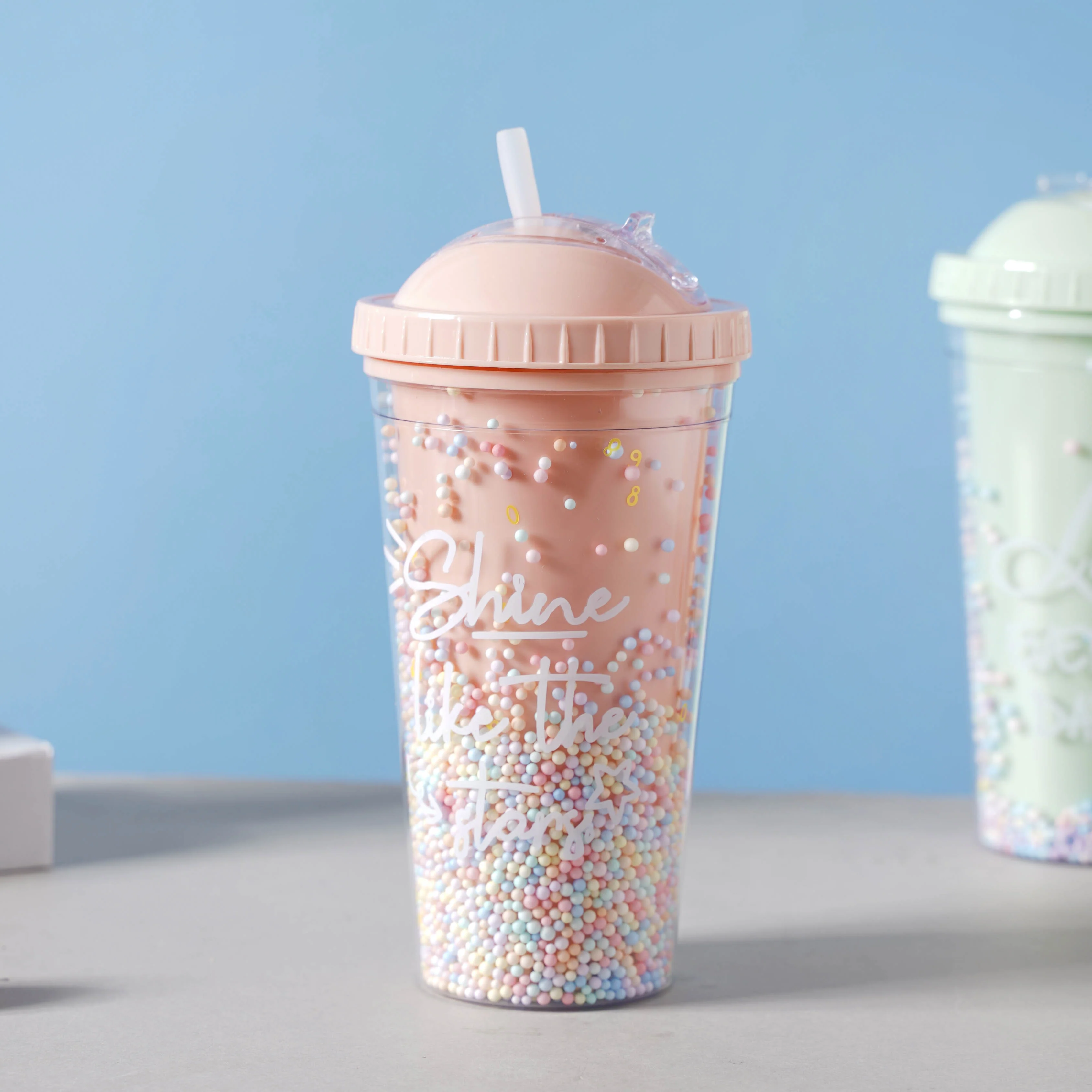 Confetti Cup and Straw - Image 45