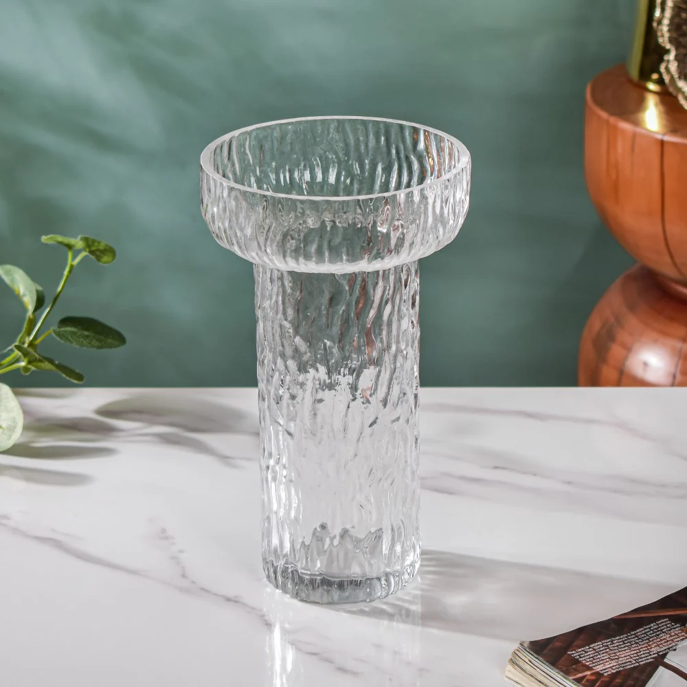 Contemporary Rain Vortex Vase 9 Inch - Image 5