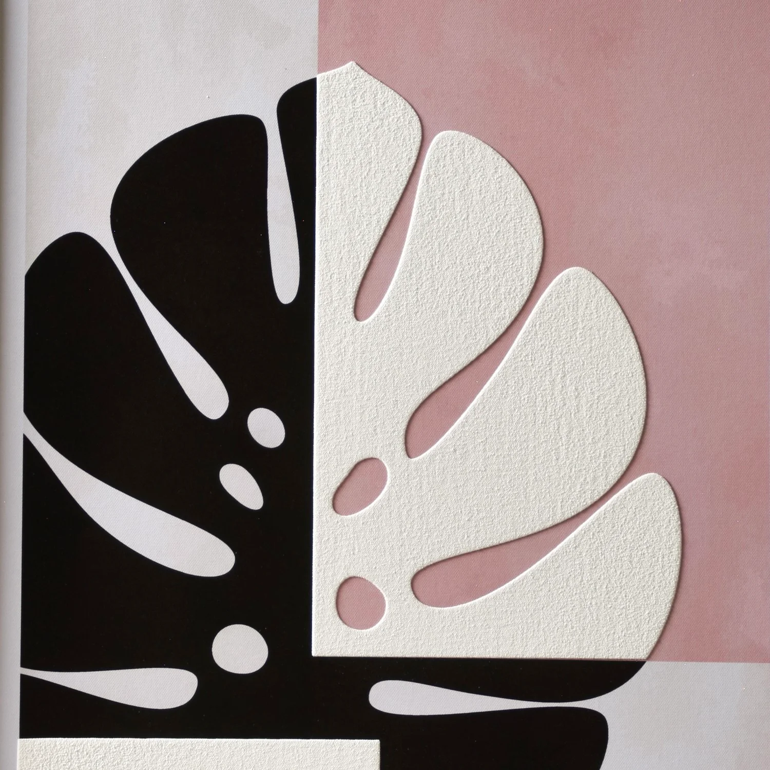 Contemporary Style Monstera Leaf Wall Art 23x17 Inch - Image 9