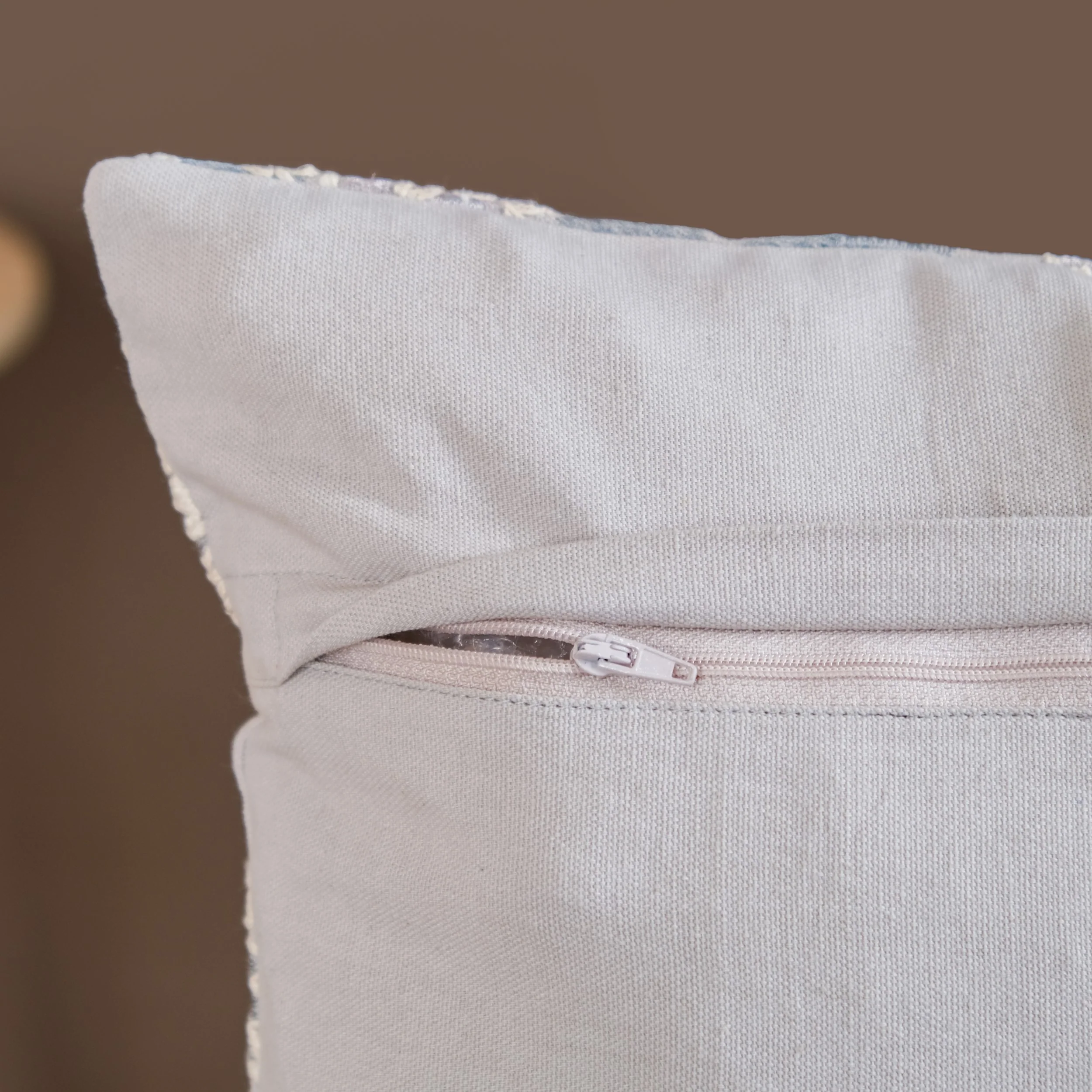 Cool Breeze Embroidered Floral Cushion Cover 40x40 cm - Image 7