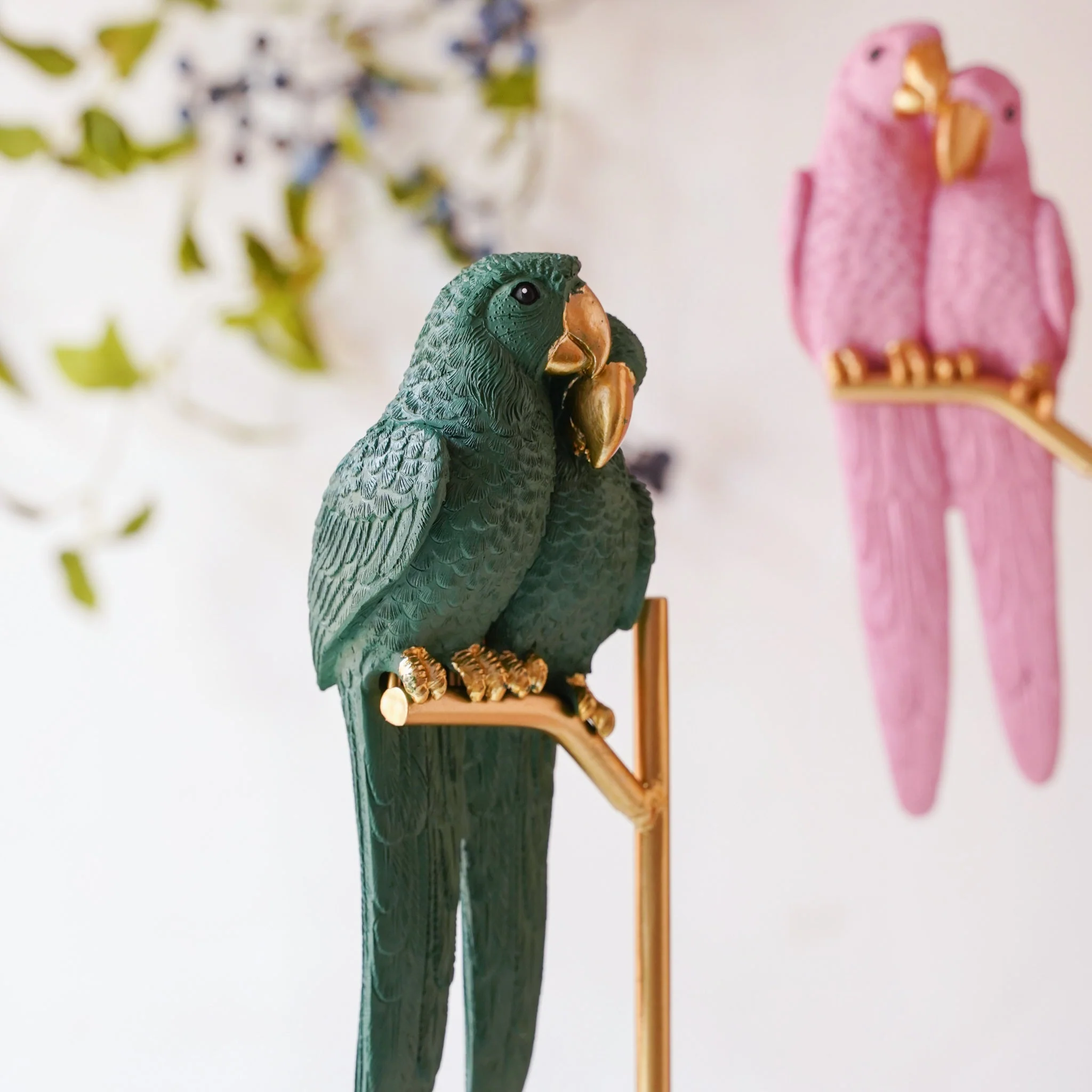 Birds Showpiece Green - Image 4