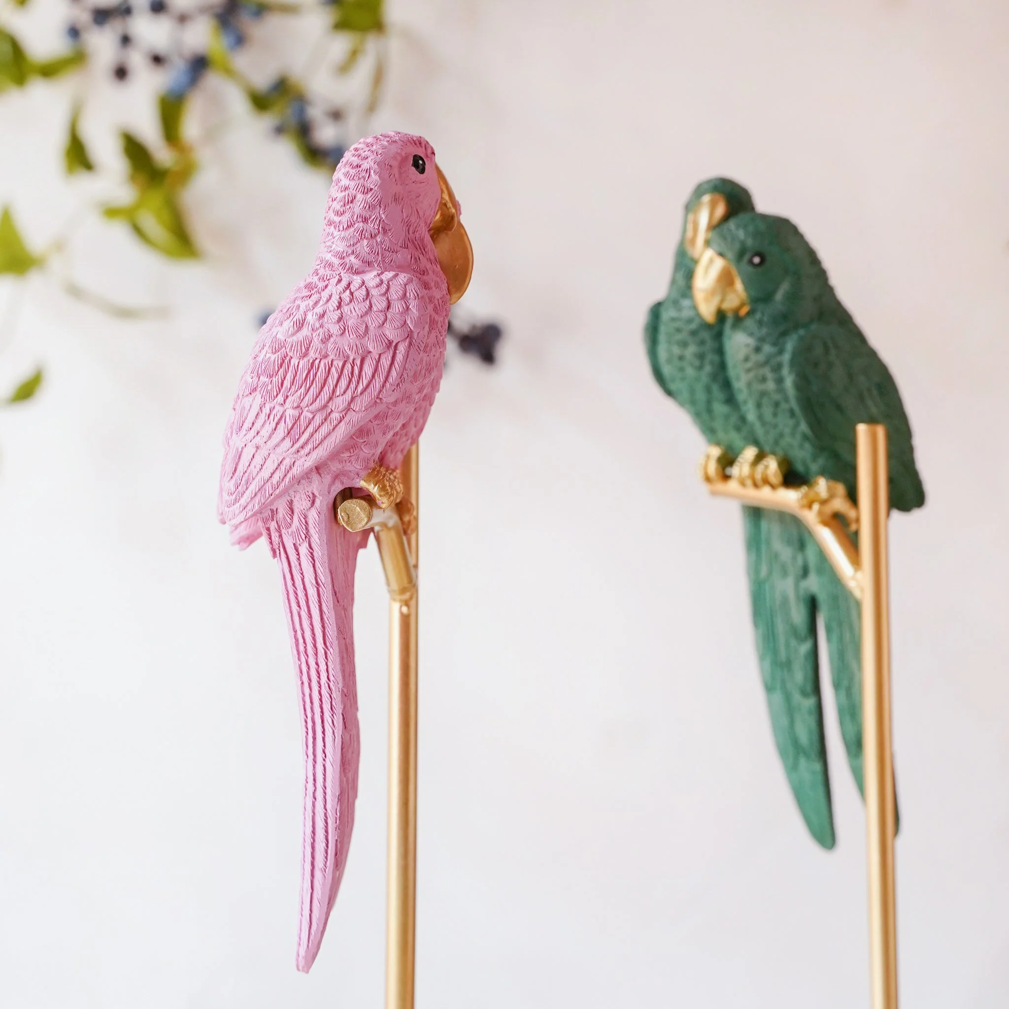 Birds Showpiece Green - Image 6