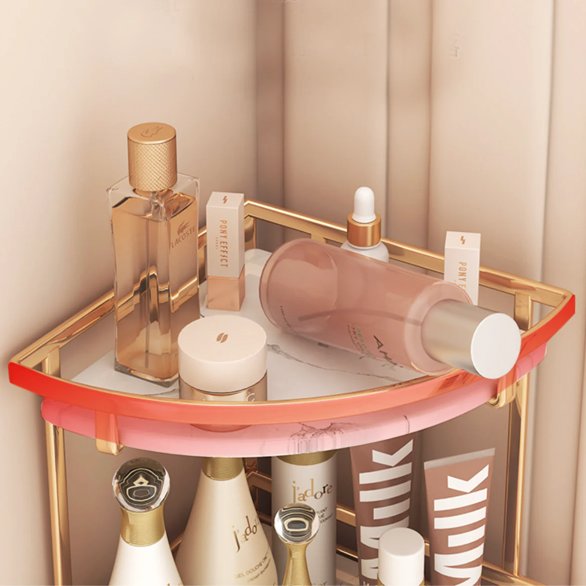 Corner Storage Rack Double Decker - Image 12