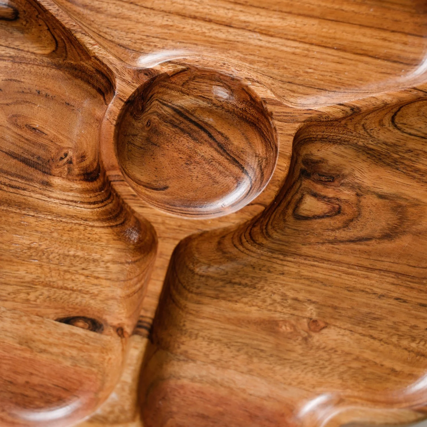 Cosmos 3 Section Snack Platter With Dip Bowl - Image 8