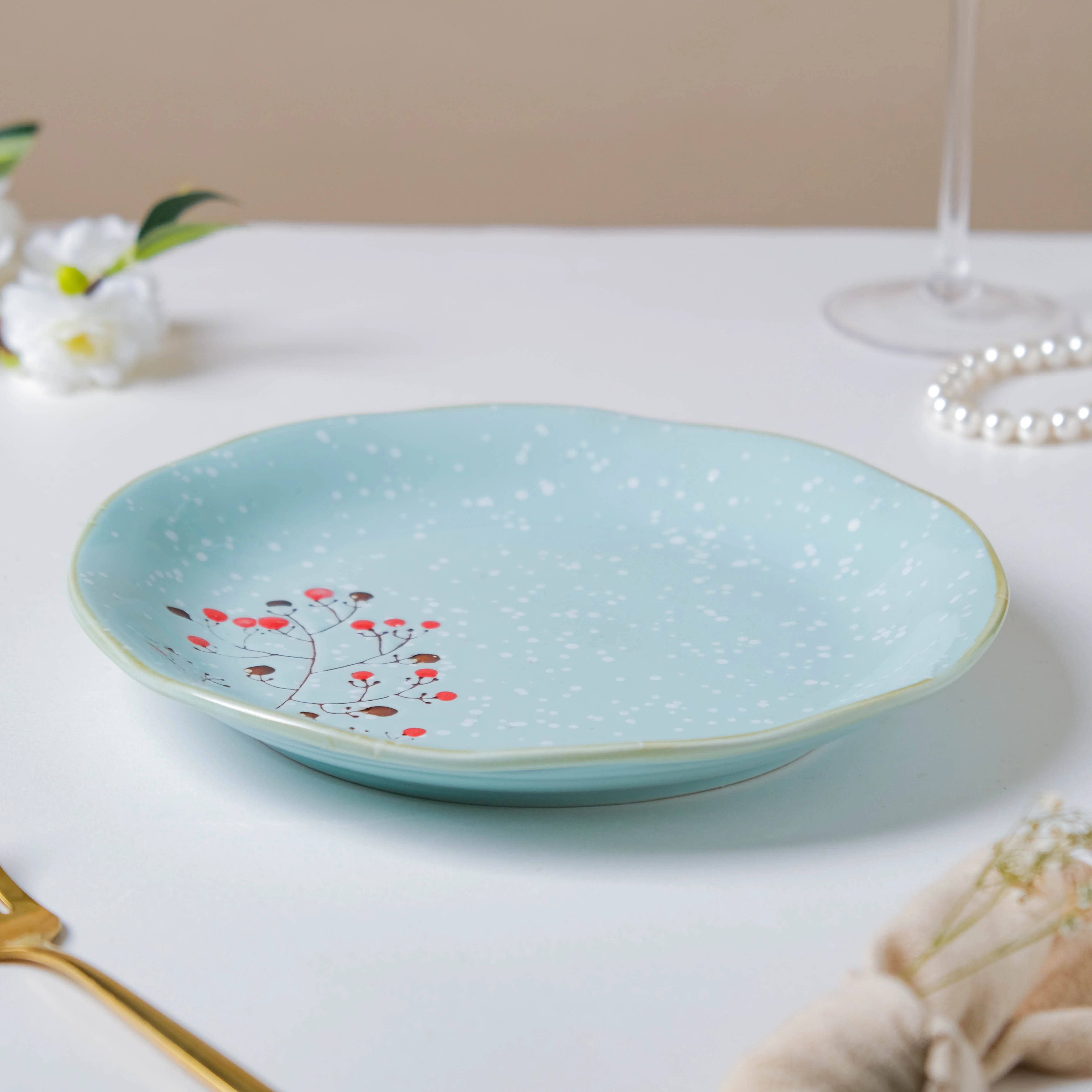 Cherry Gloss Dinner Plate 9 Inch - Image 7
