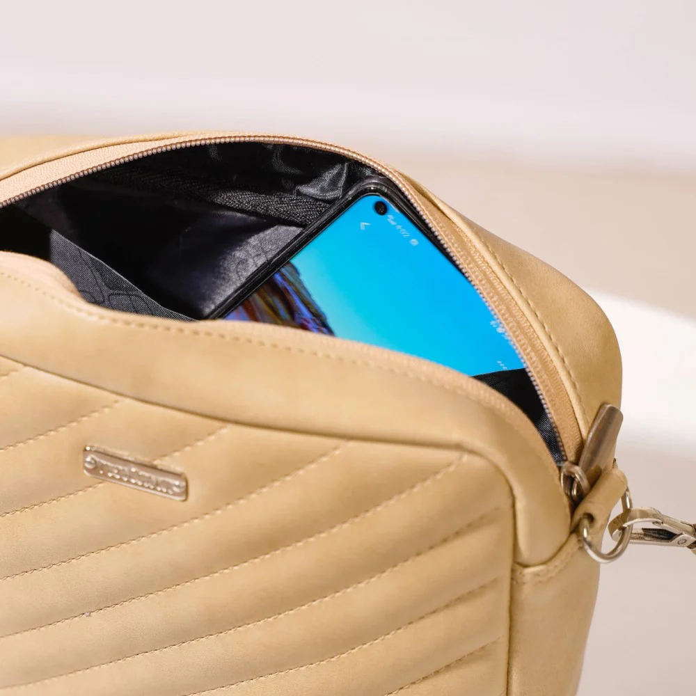 Crossbody Bag Beige - Image 16