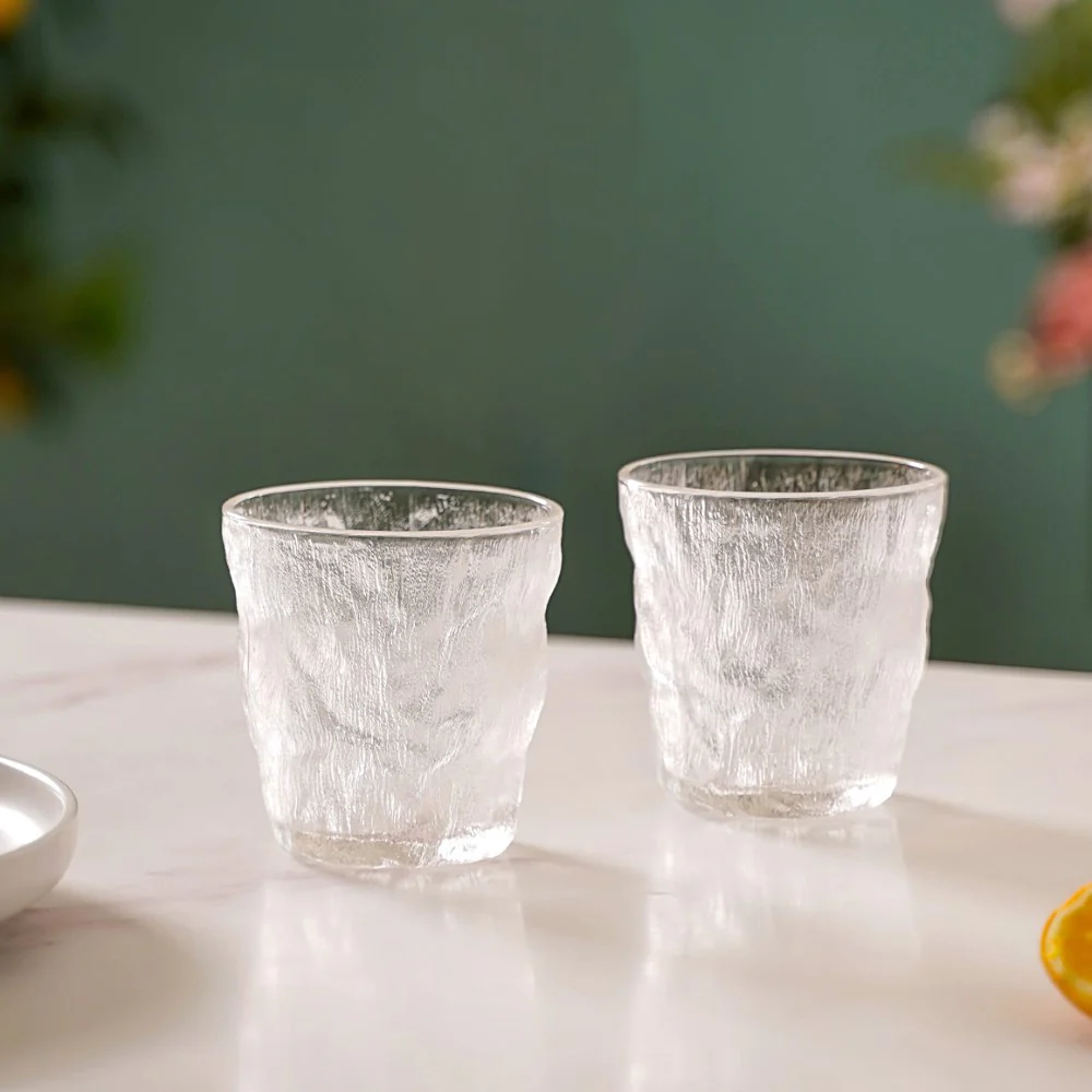 Crystal Drinking Glass Set of 2 - Image 5