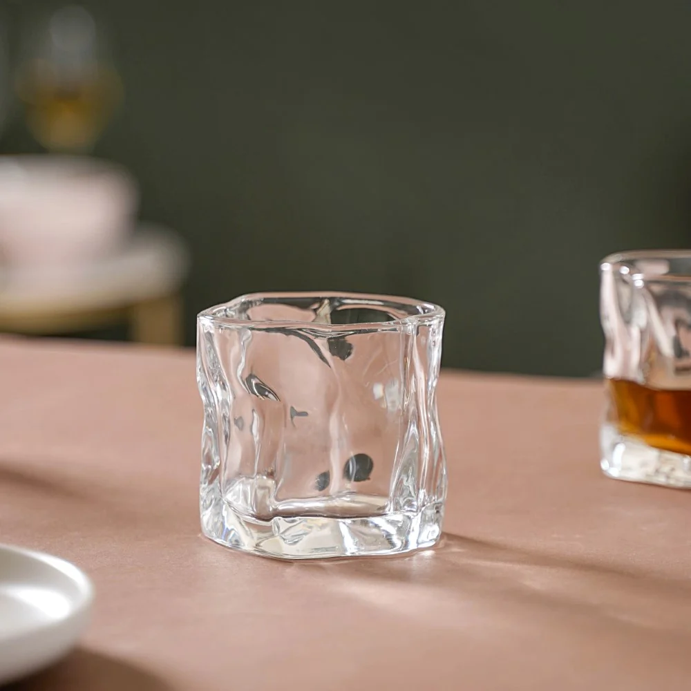 Crystal Water Glass Transparent Set of 6 - Image 6