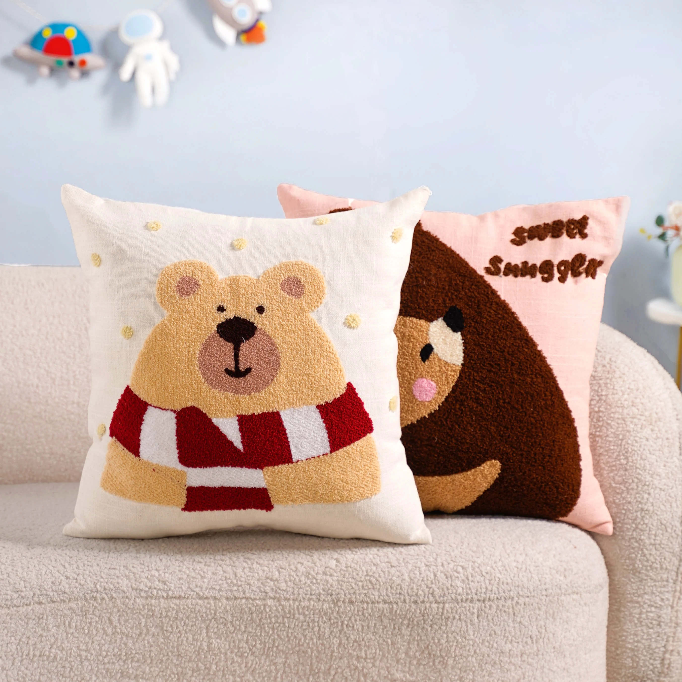 Cuddle Buddies Cushion Cover Set Of 2 40x40cm - Image 2