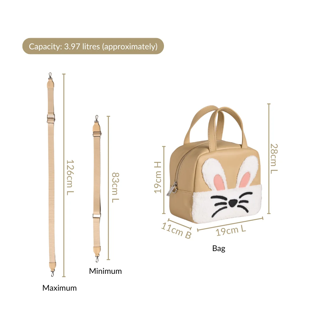 Cute Bunny Leakproof Lunch Bag For Kids - Image 5