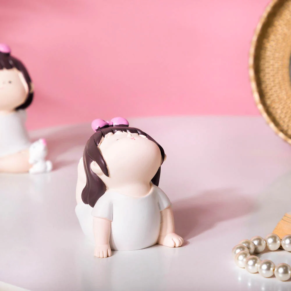 Cutesy Yoga Girl Showpiece - Image 6