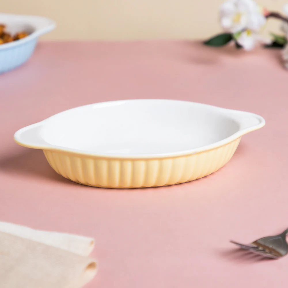 Daffodil Oval Baking Plate 6 Inch - Image 5