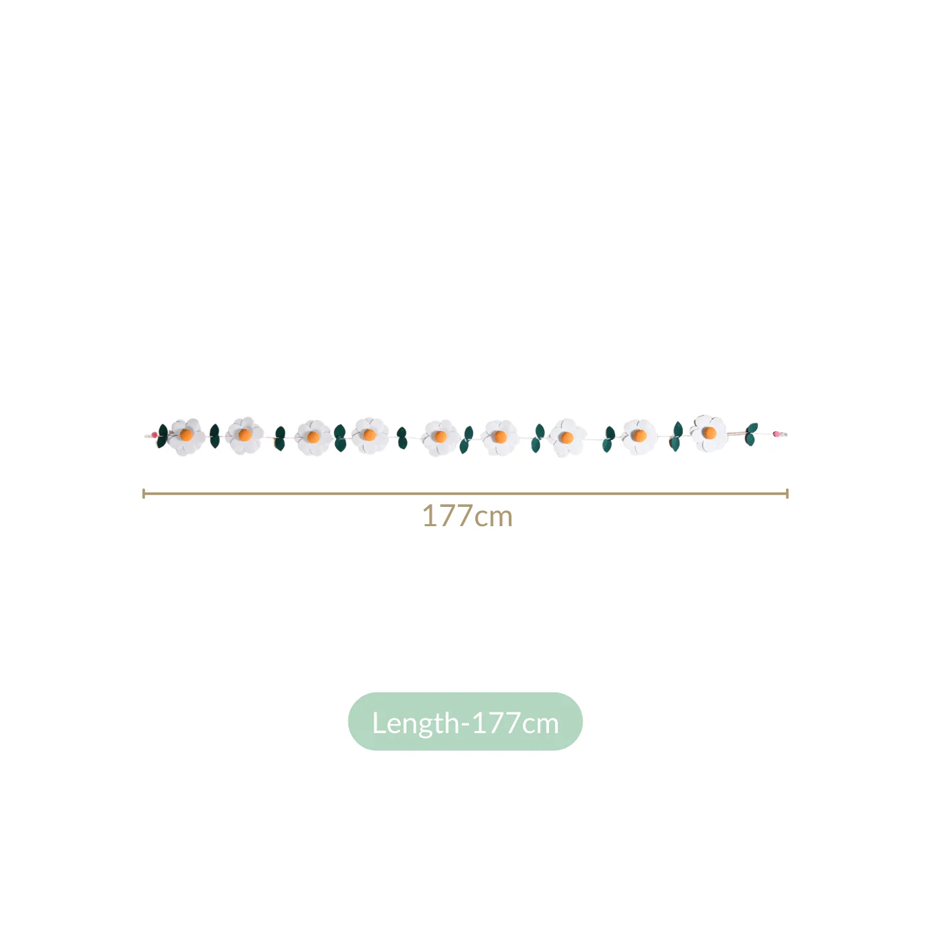 Daisy Bunting For Nursery Room Decor - Image 4