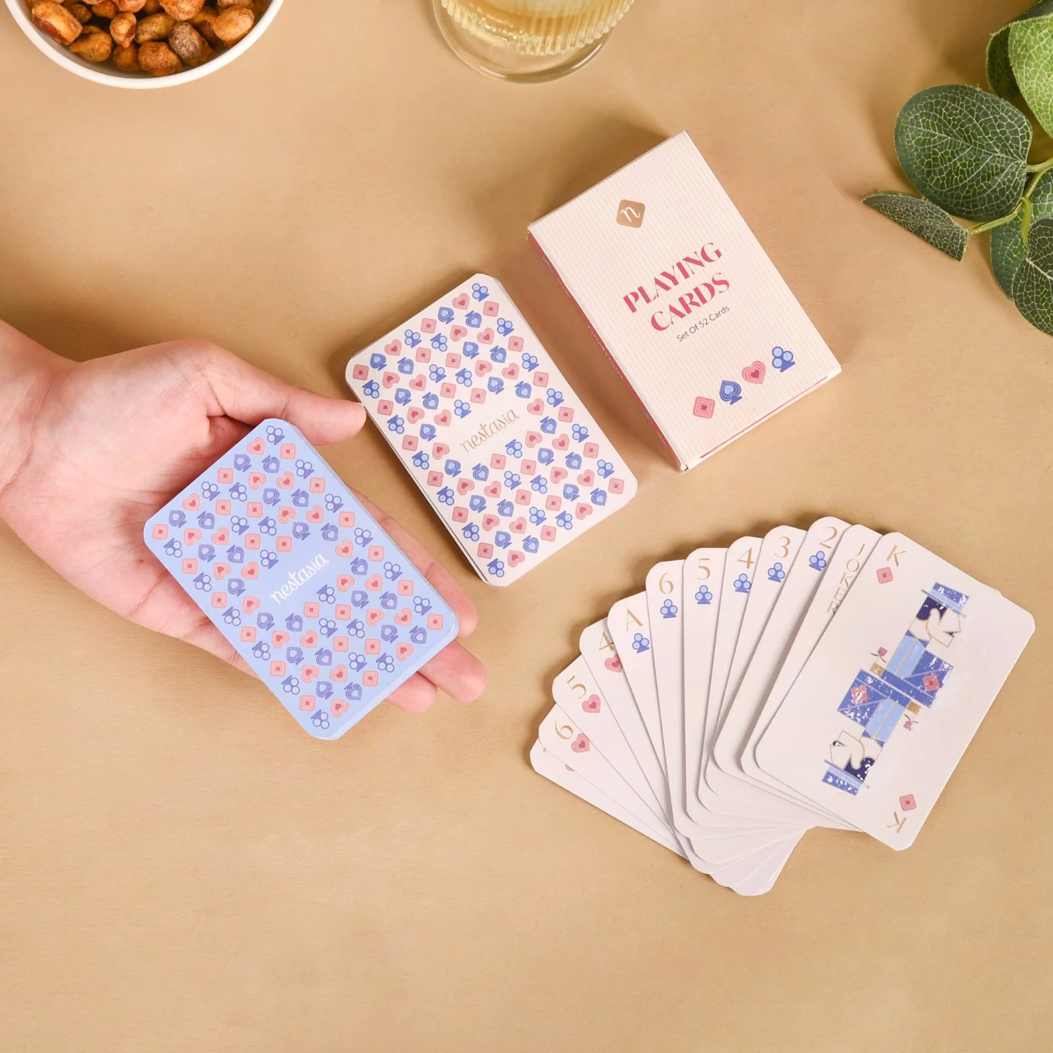 Deck Of 2 Playing Cards Set In Pink And Blue - Image 3