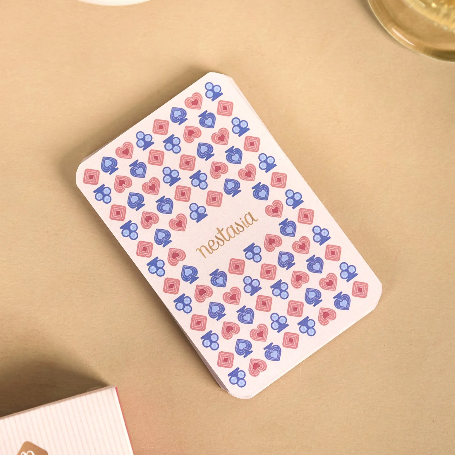 Deck Of 2 Playing Cards Set In Pink And Blue - Image 7