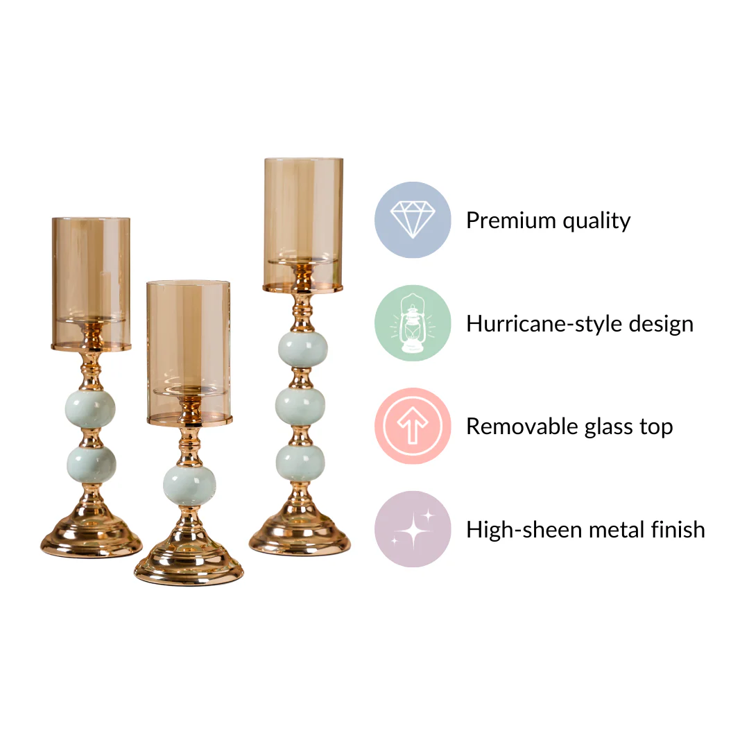 Decor Votive Candle Holder Set of 3 - Image 6