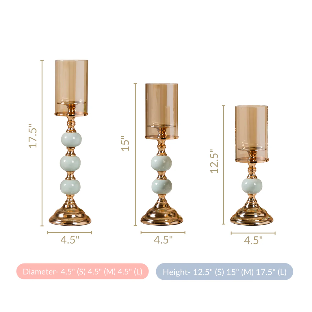 Decor Votive Candle Holder Set of 3 - Image 8