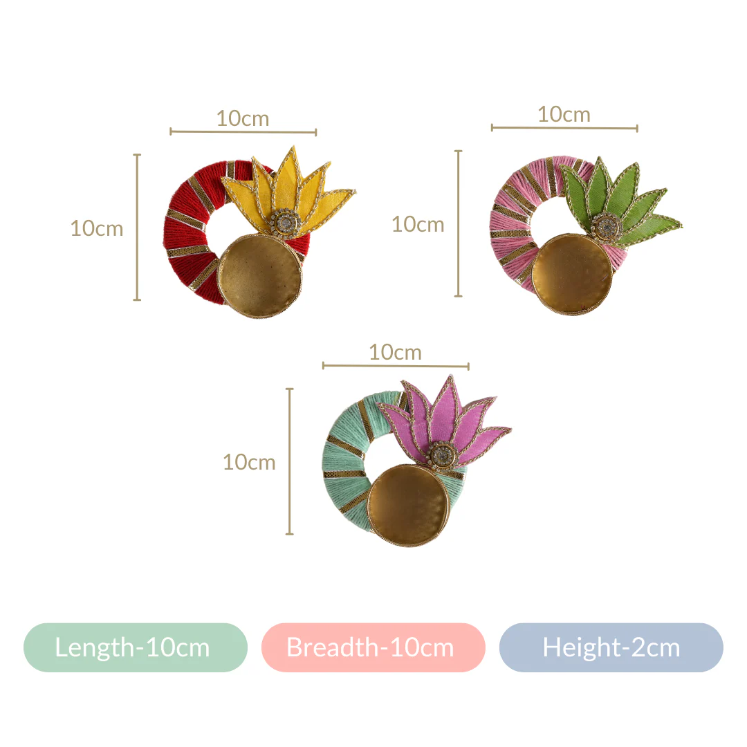 Decorative Festive Tealight Candle Holder Set of 9 - Image 13