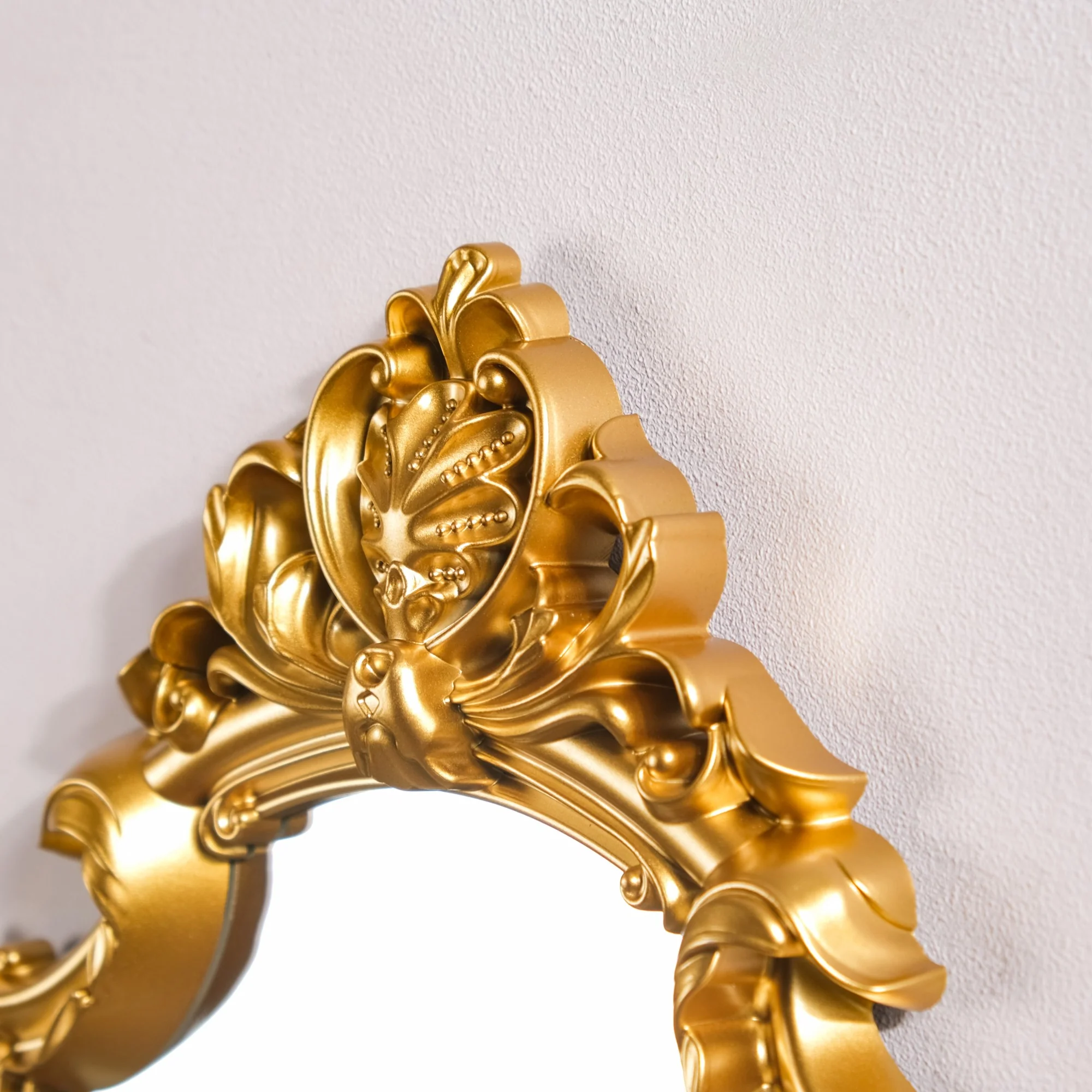 Decorative Gilded Wall Mirror Gold - Image 6