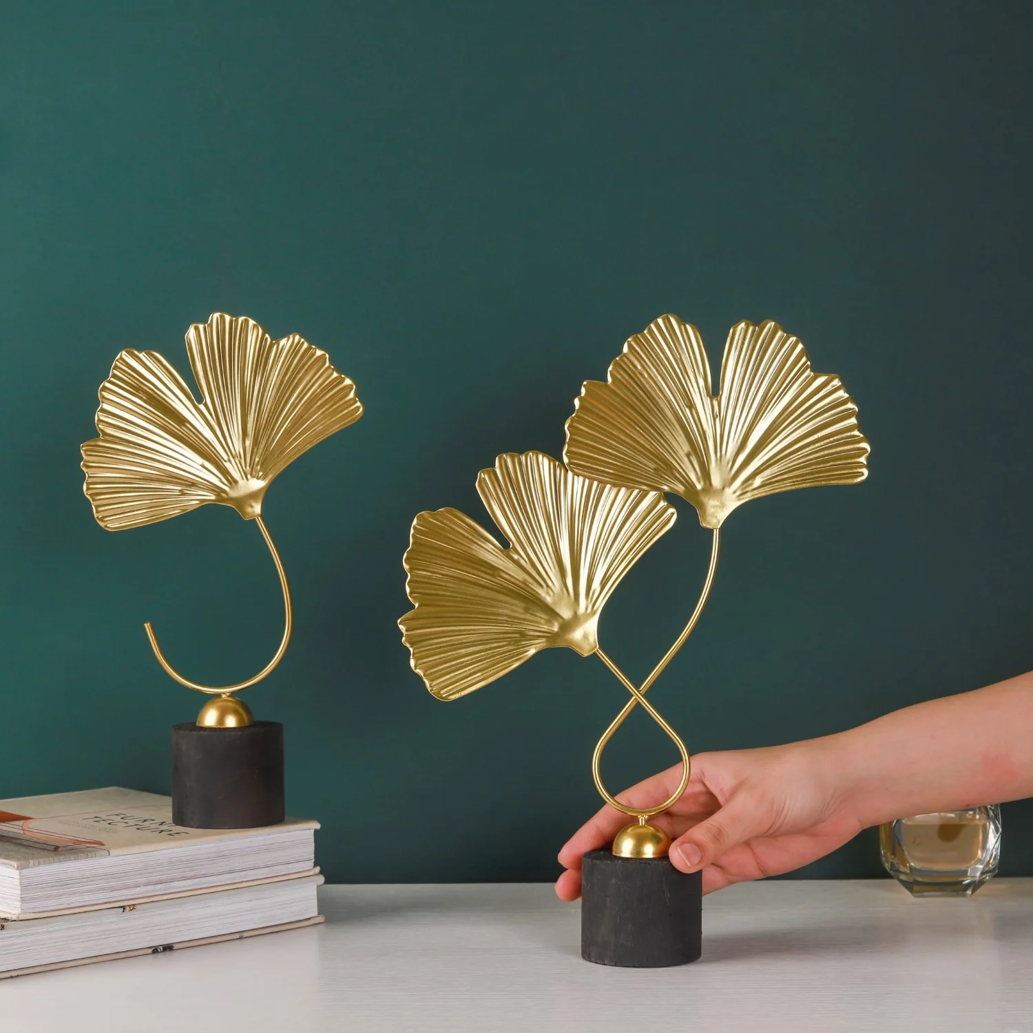 Decorative Leaf Sculpture - Image 2