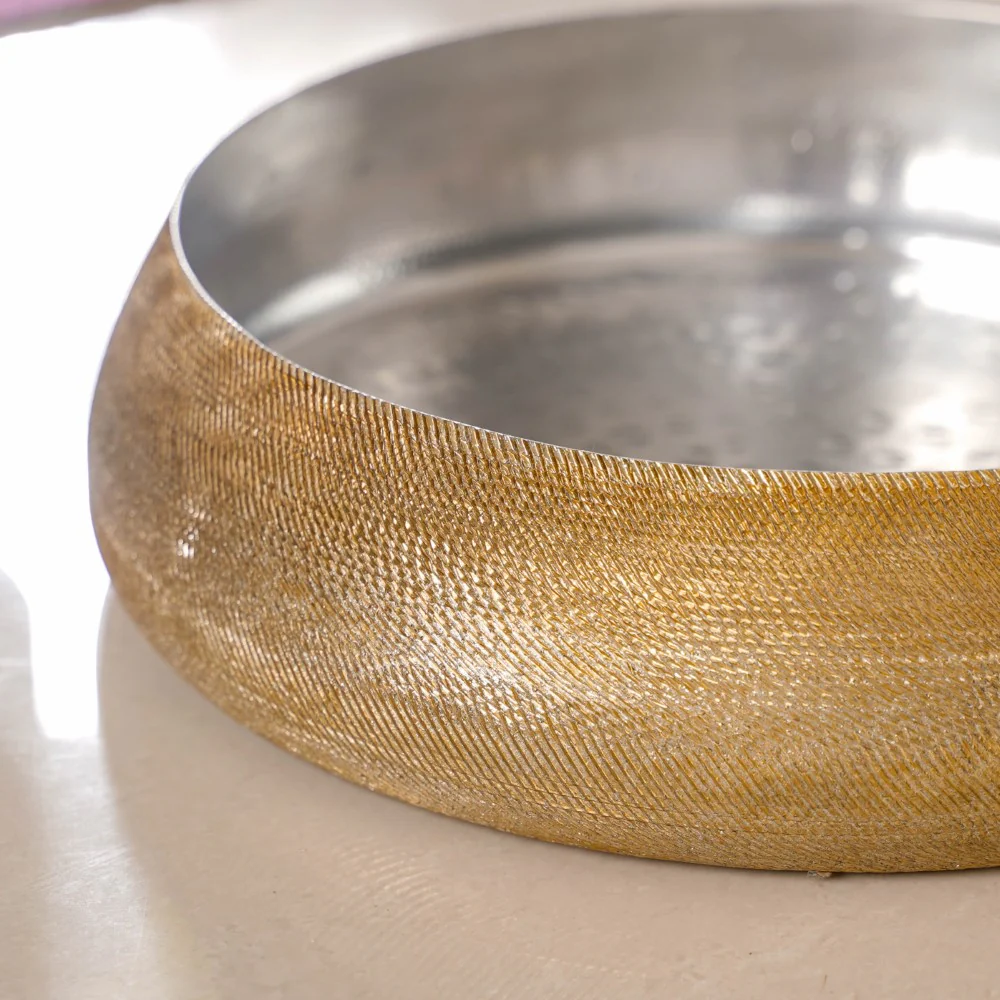 Decorative Metal Urli Bowl Set Of 3 - Image 8