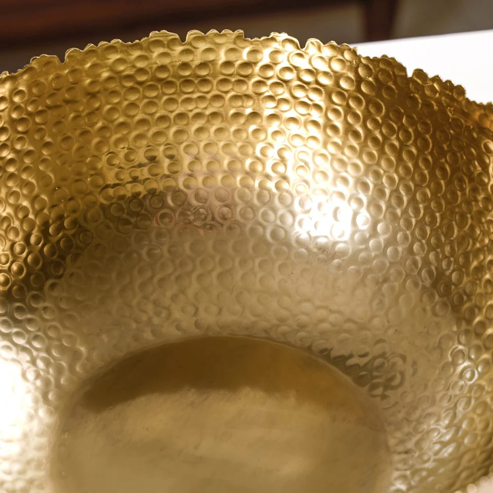 Decorative Urli Bowl Gold Set Of 3 - Image 7