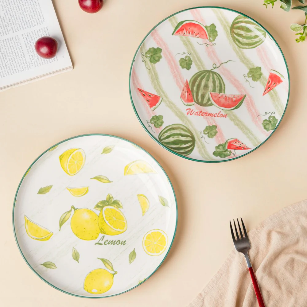Decorative Watermelon Fruit Plate 10 Inch - Image 5