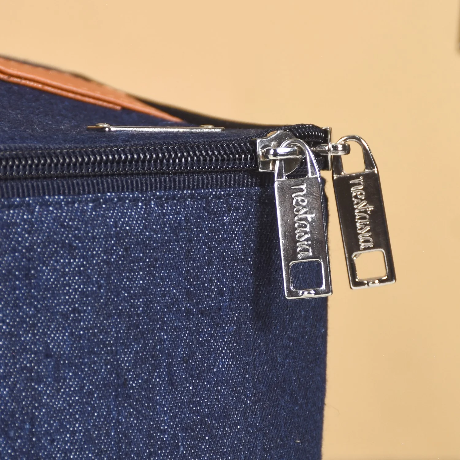Denim Insulated Food Storage Picnic Bags Set Of 2 - Image 6